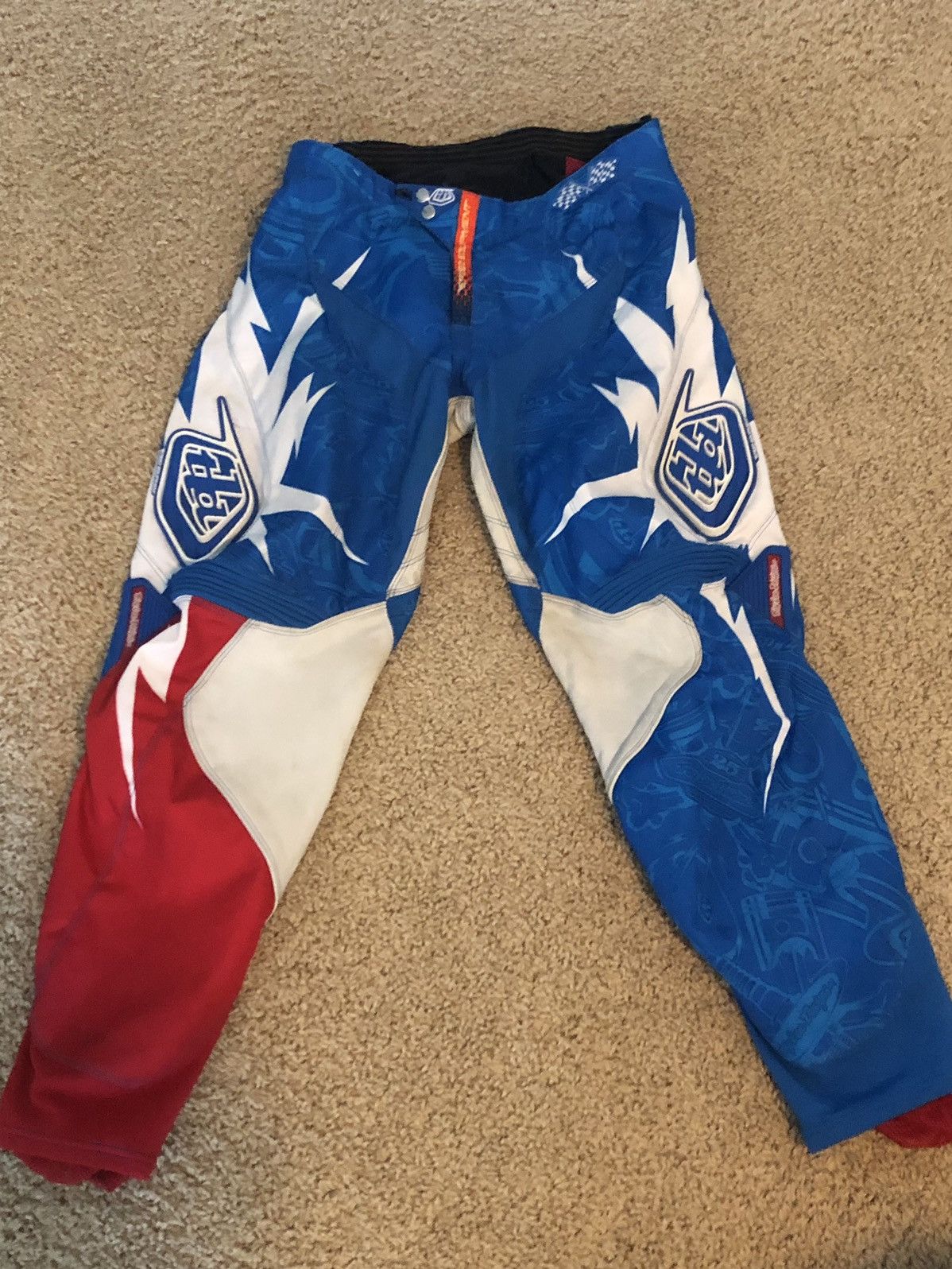 Vintage Vintage Troy Lee Designs Motocross Pants Size US 34 / EU 50 - 1 Thumbnail
