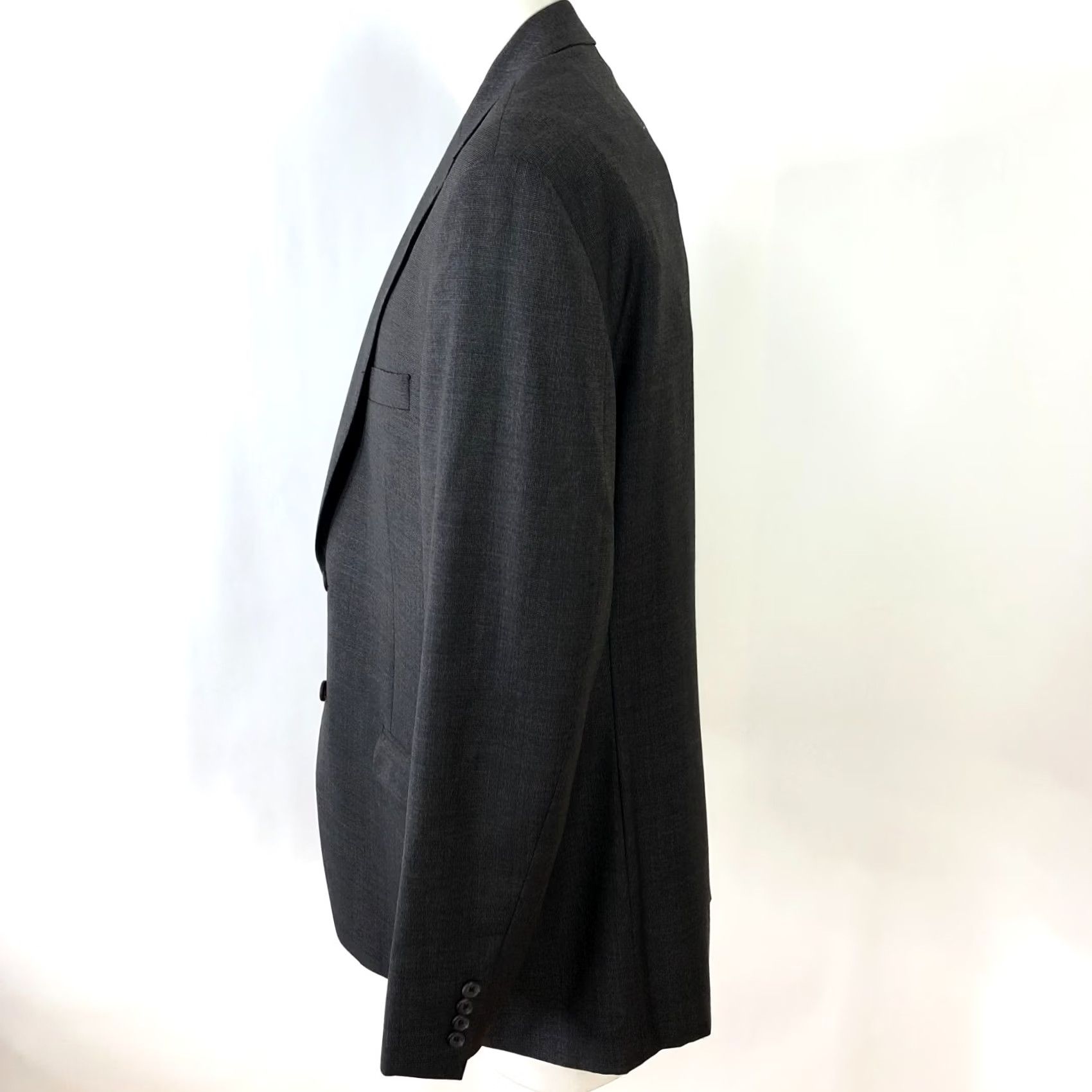 Ralph Lauren Lauren Ralph Lauren Green Label 44L LONG 100% Wool Sport Coat Jacket Gray Black Size US S / EU 44-46 / 1 - 2 Thumbnail