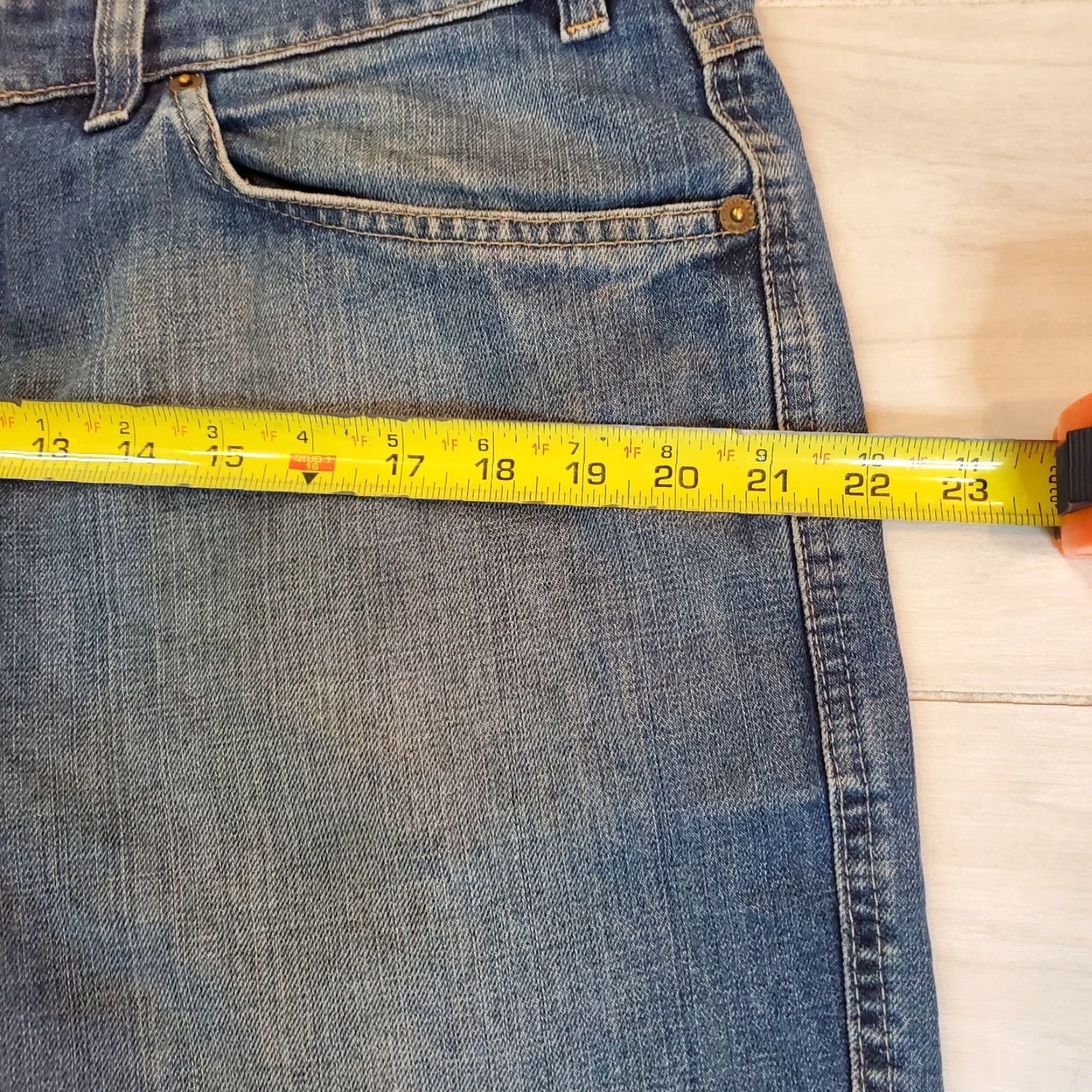 Vintage R.M. Williams Jeans 38 Regular Bootcut 5-Pocket Blue Cotton Made In Australia Mens Size US 38 / EU 54 - 7 Thumbnail