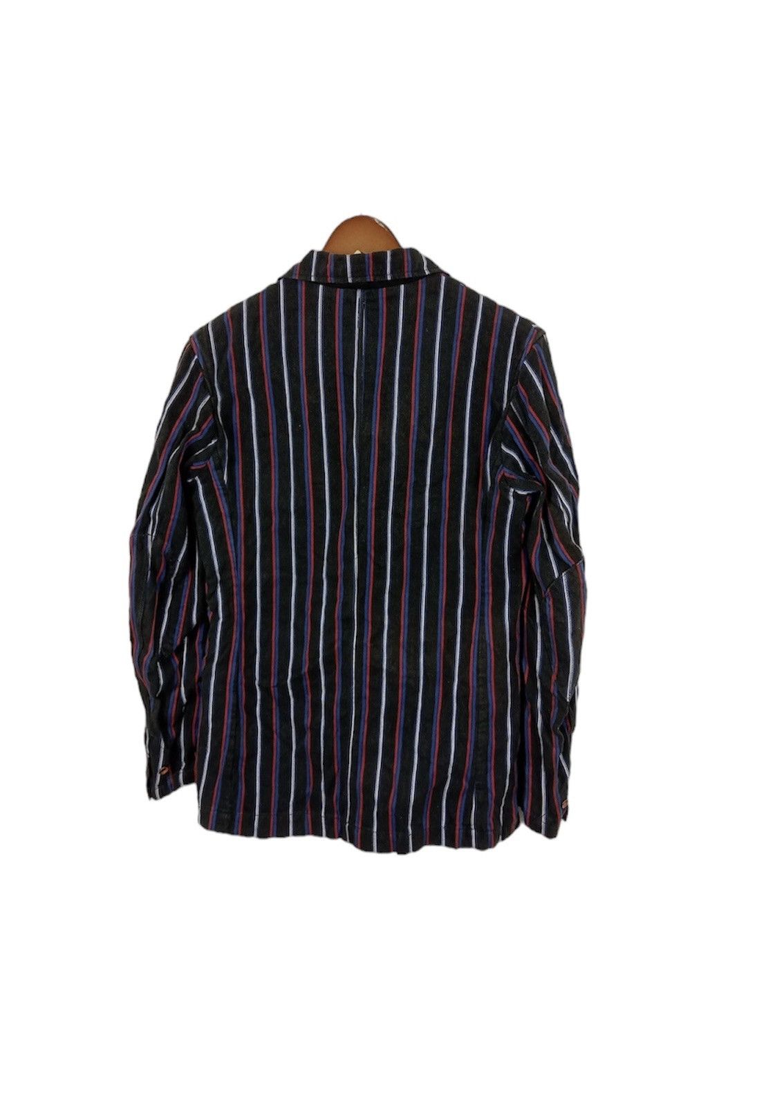 Paul Smith Red Ear Vintage Paul Smith Red Ear Stripe Design Jacket Old School Size US L / EU 52-54 / 3 - 2 Thumbnail