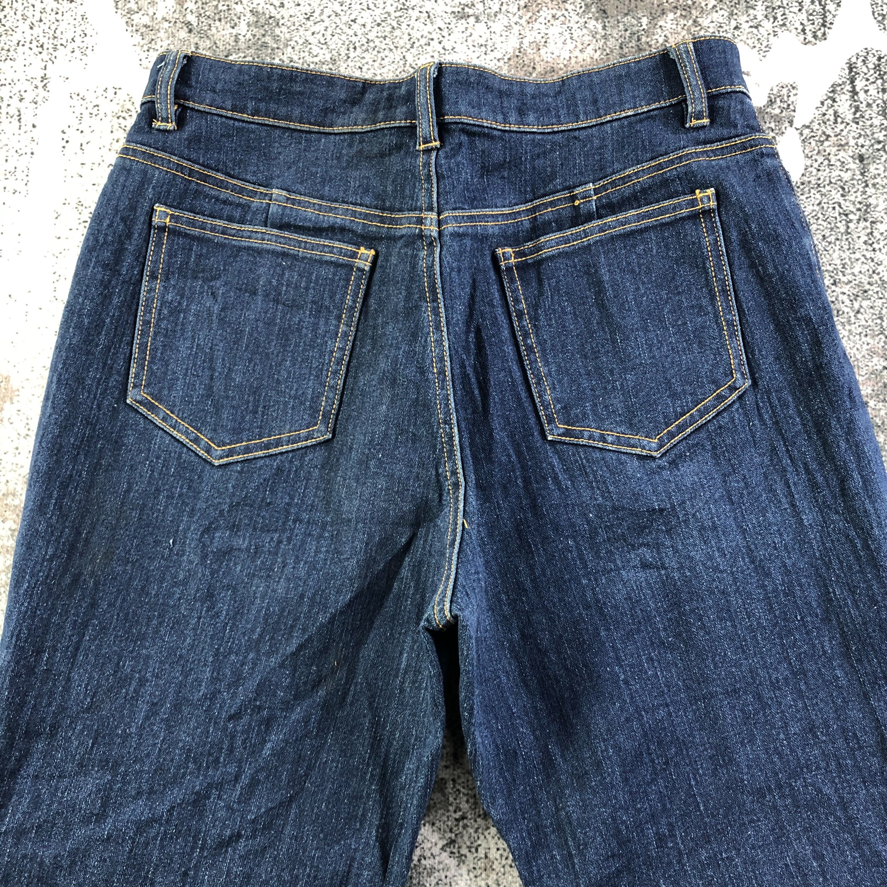 Japanese Brand Vintage Japanese Brand Flared Jeans KJ1995 Size 29" - 4 Thumbnail