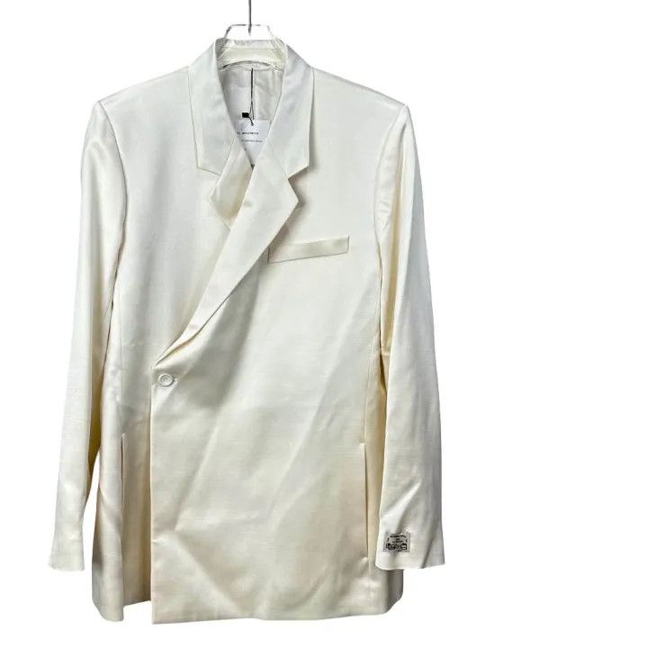 Dior Dior White Slim Fit Suit Jacket 0079 Size US L / EU 52-54 / 3 - 1 Thumbnail