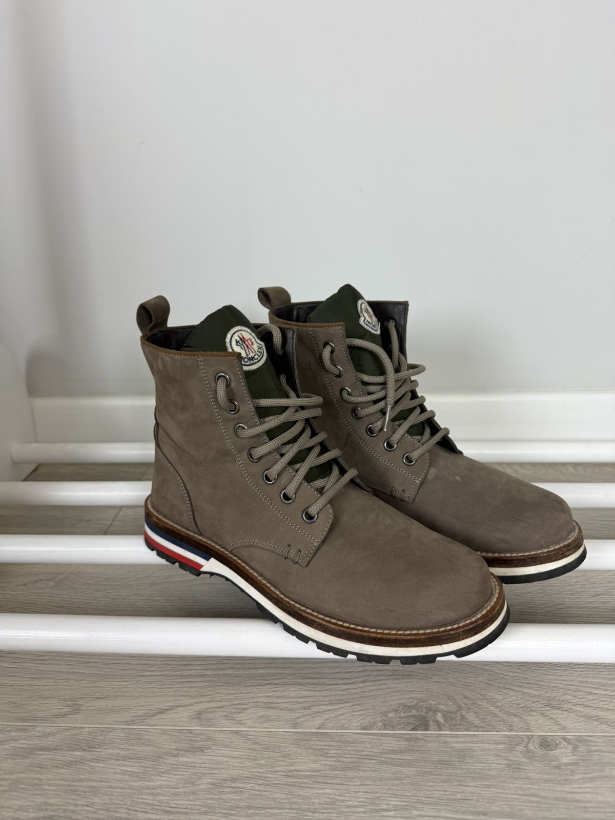 Moncler Moncler Logo Lace up Boots Size US 8.5 / EU 41-42 - 1 Thumbnail