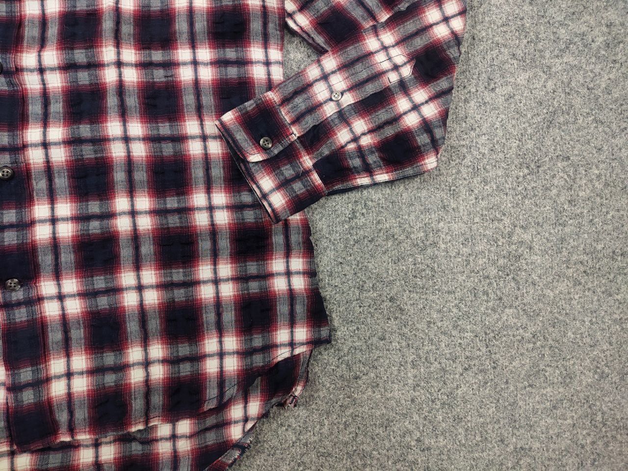 Diesel Diesel Vintage Y2K checkered flannel shirt loose long sleeve Size US L / EU 52-54 / 3 - 4 Thumbnail