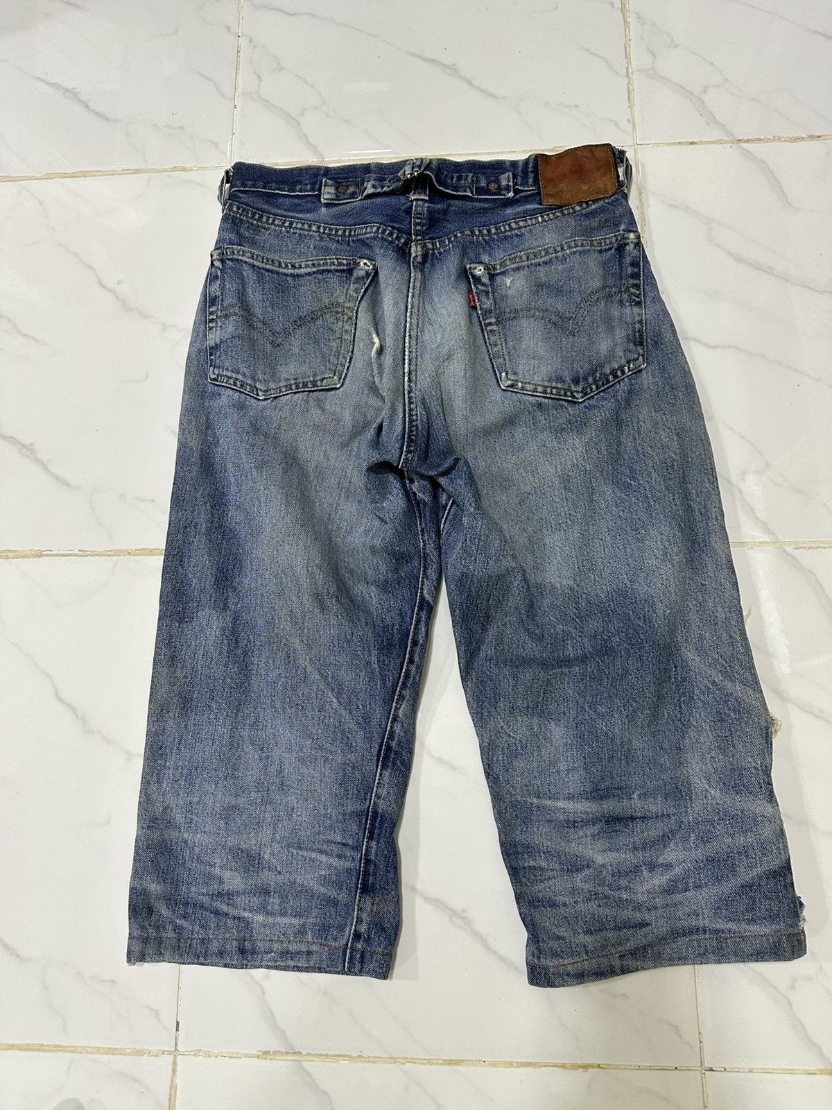 Levi's Vintage Big e pek 201 lvc buckle back 90s Size US 30 / EU 46 - 10 Thumbnail