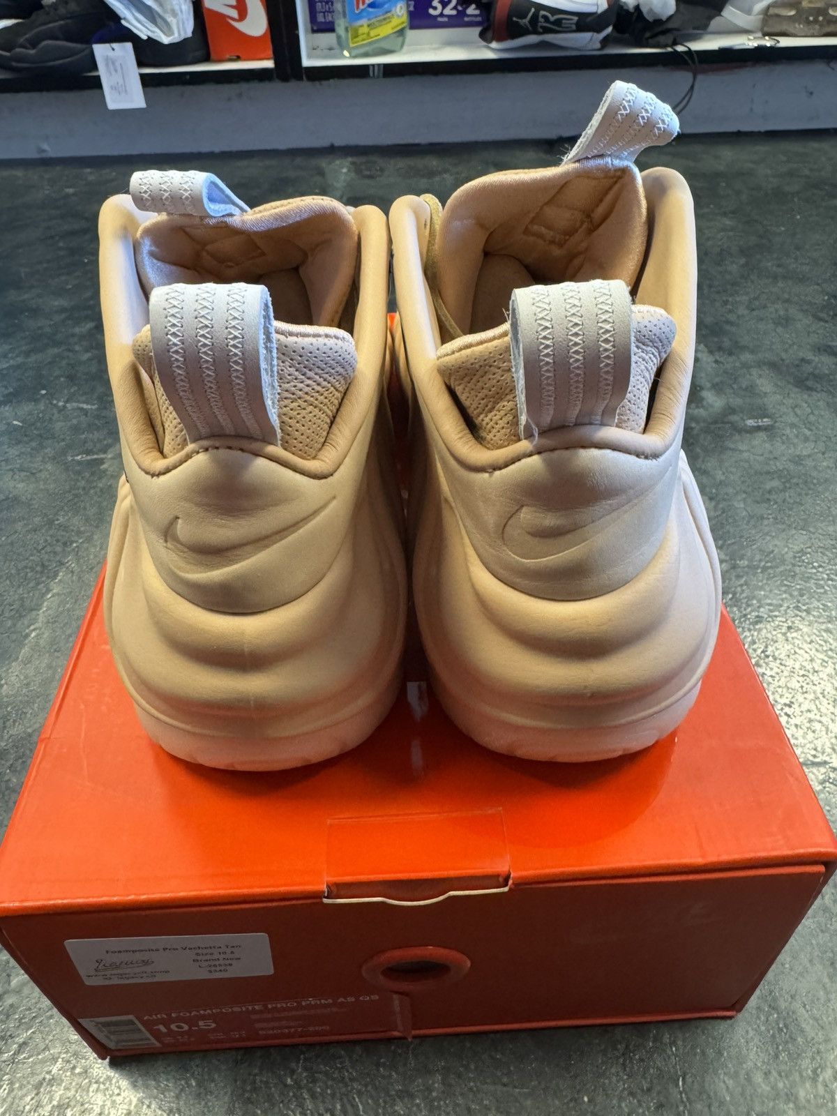 Nike Foamposite Pro Vachetta Tan Size US 10.5 / EU 43-44 - 4 Thumbnail