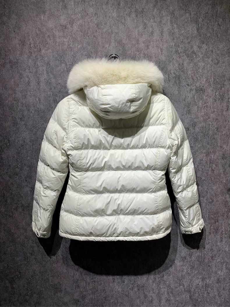 Prada Prada Pure white down jacket 2501-Nextarrow Size S / US 4 / IT 40 - 2 Thumbnail