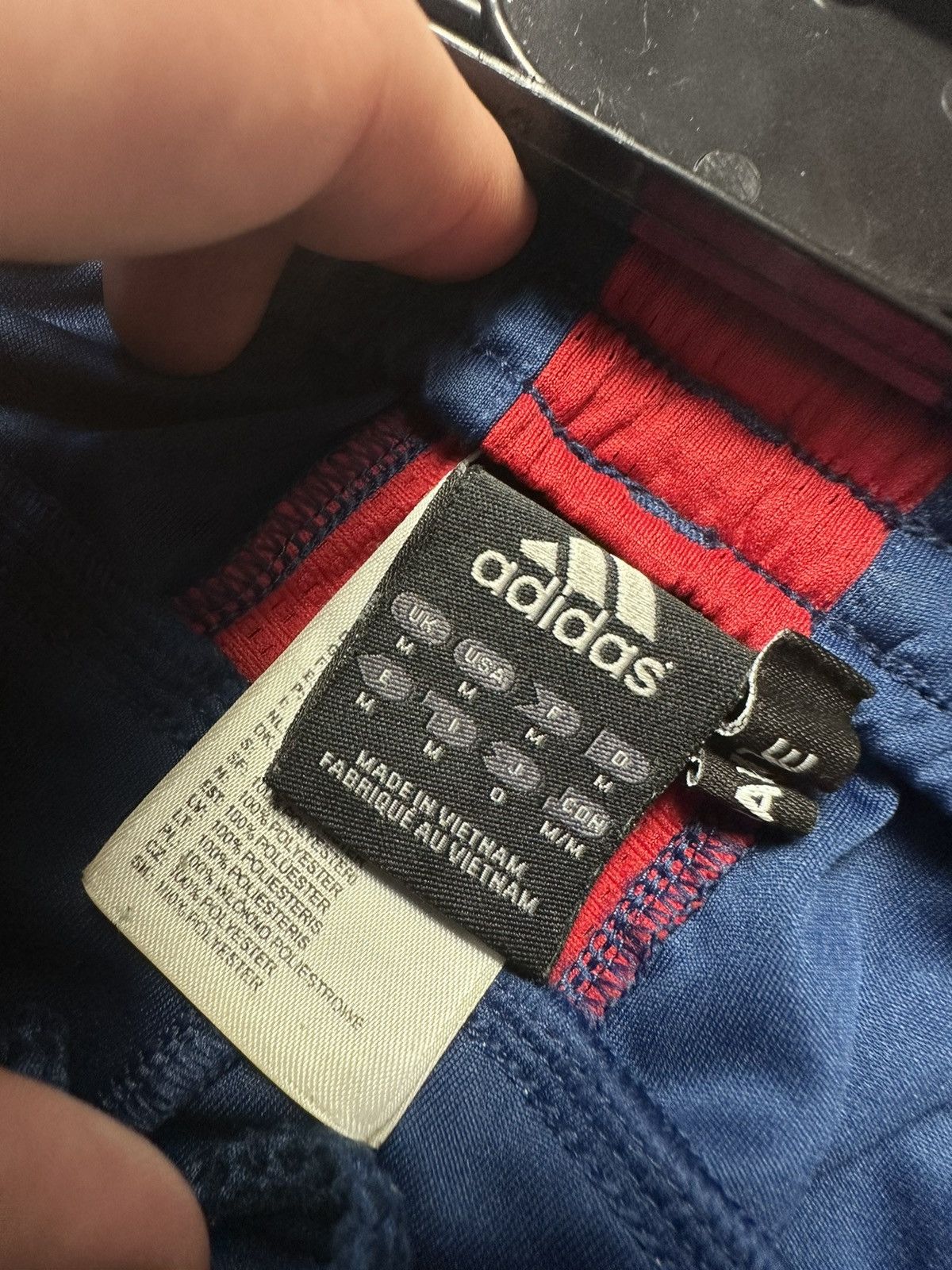 Vintage adidas soccer shorts Champion League size M