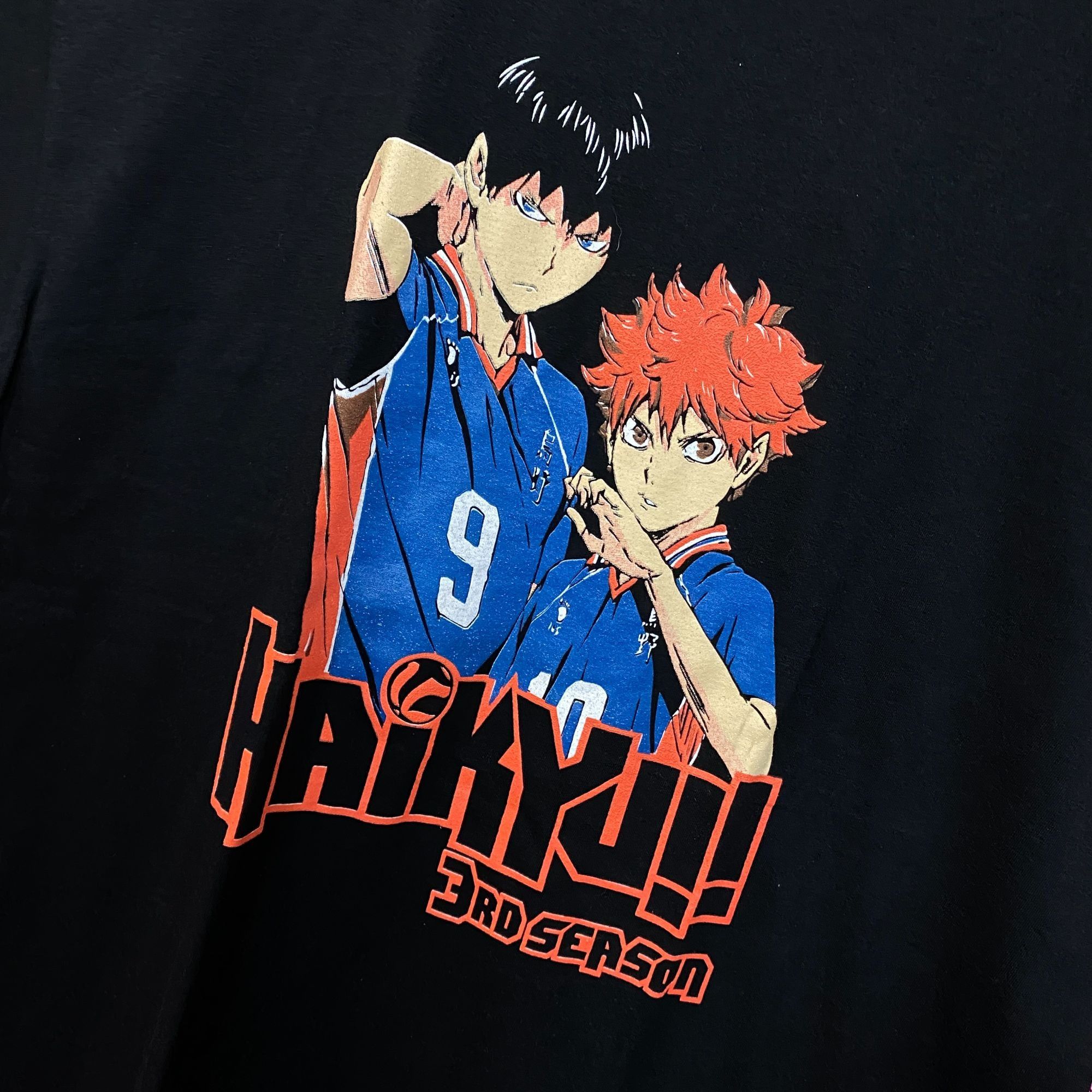 Anime Haikyu Kageyama and Hinata Tshirt size medium Size US M / EU 48-50 / 2 - 4 Thumbnail