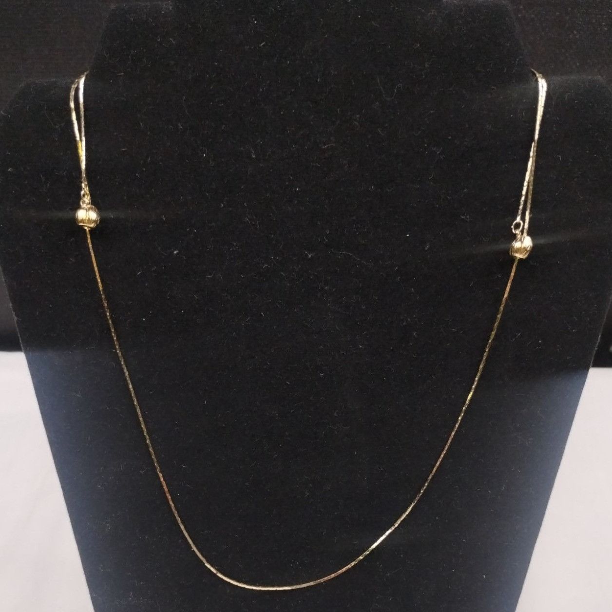 Other Vintage Women's Gold Adjustable Chain Necklace SKU3881 Size ONE SIZE - 2 Thumbnail
