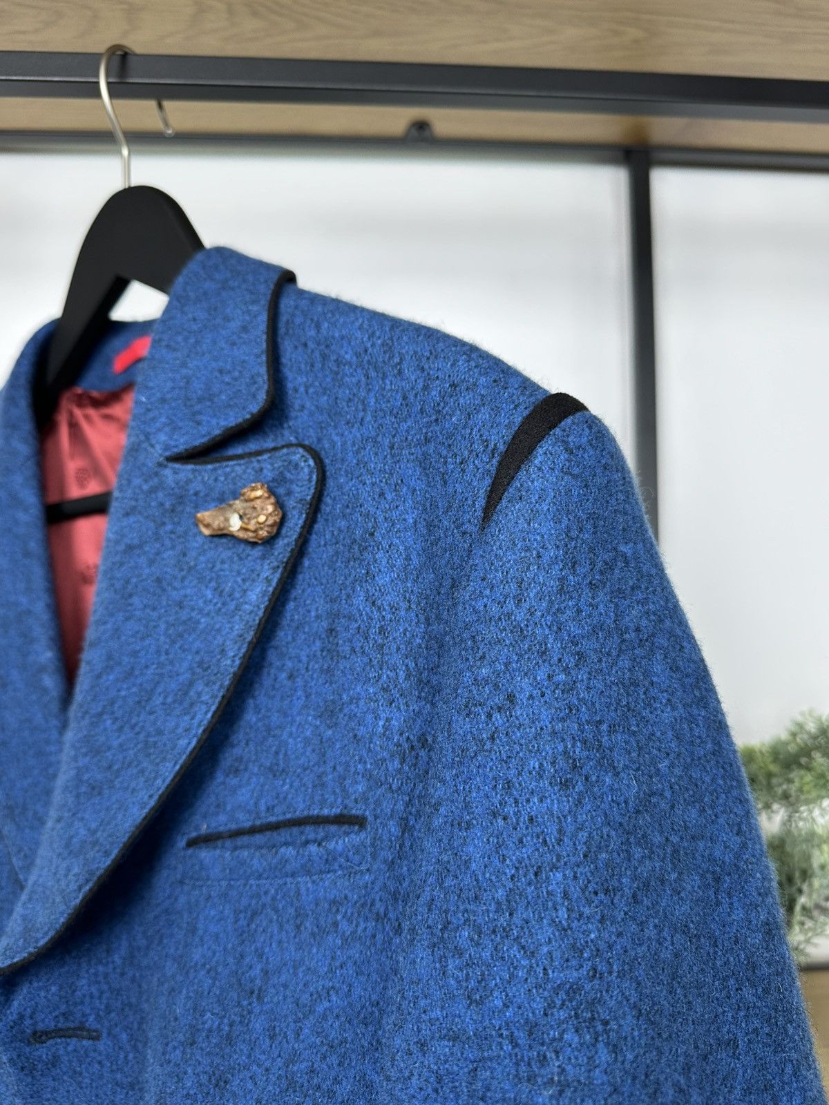 Schneiders Schneiders Salzburg Blue Virgin Wool Blazer Jacket Men’s 54 Size US L / EU 52-54 / 3 - 9 Thumbnail