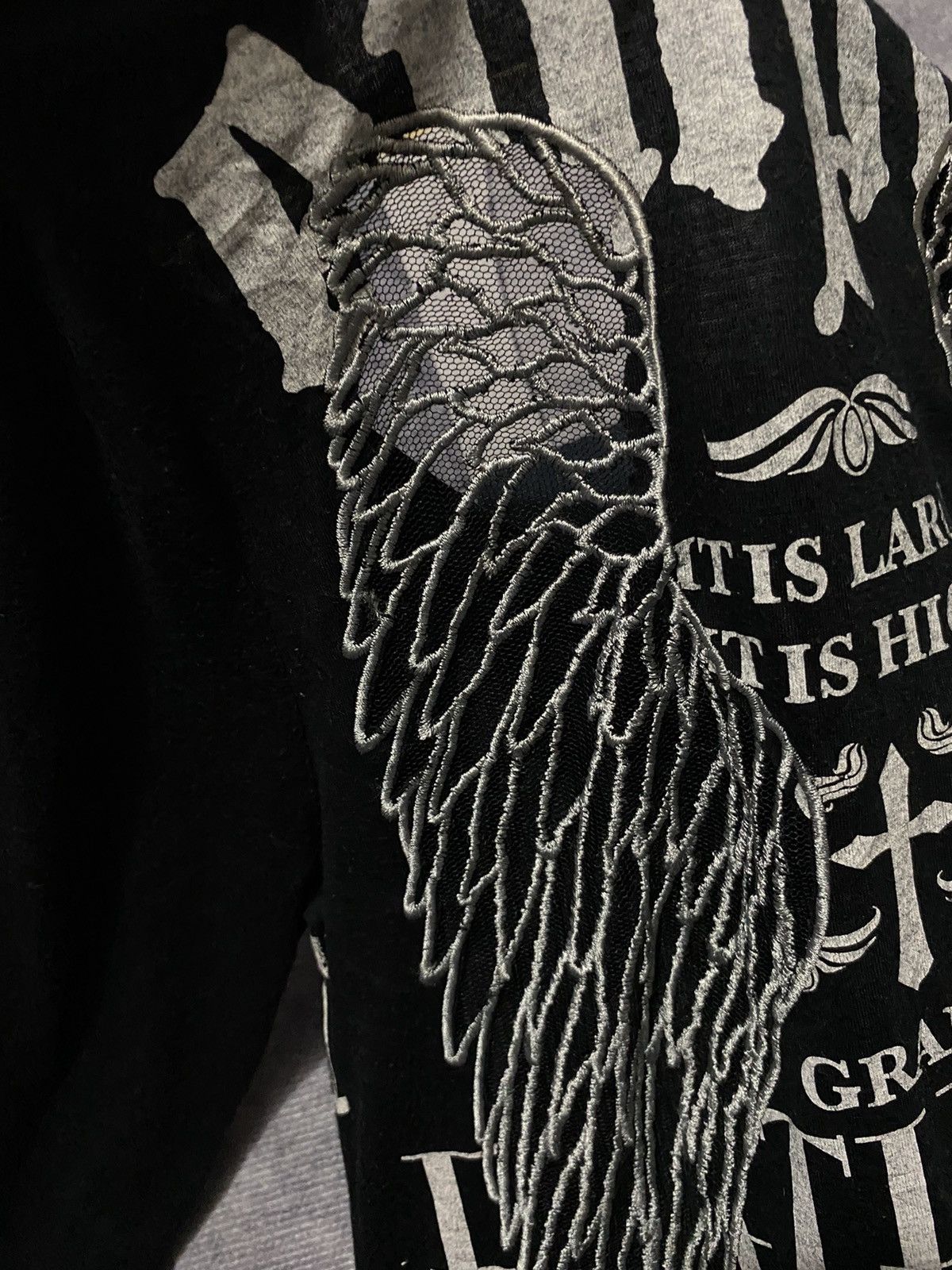 If Six Was Nine SEAL LAYER CROSS PUNK STYLE LONG SLEEVE Size S / US 4 / IT 40 - 5 Thumbnail