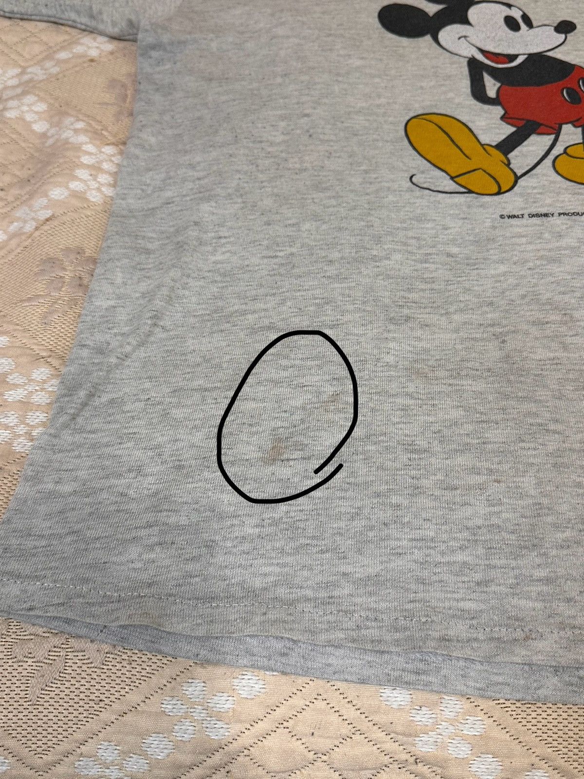 Disney 🔥 90s Mickey Mouse Walt Disney Shirt USA Cartoon Warner Bros Size US XL / EU 56 / 4 - 6 Thumbnail