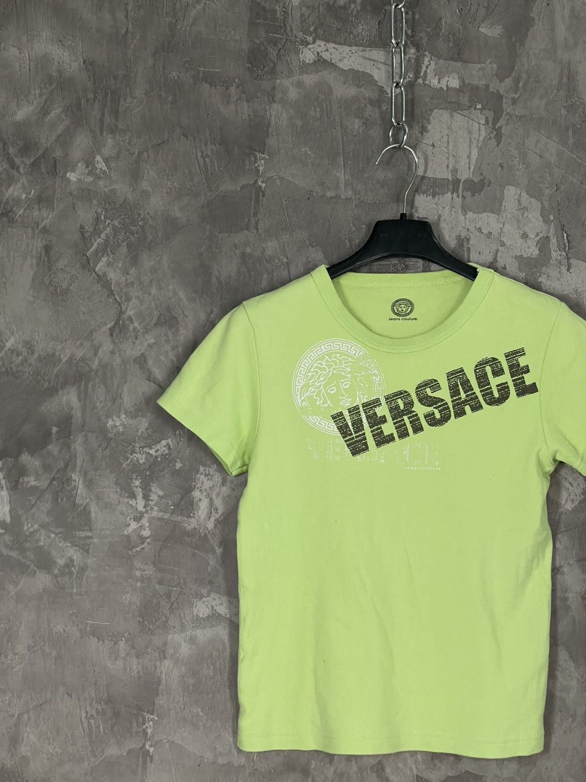 Versace × Vintage Versace Classic Vintage T-Shirt Tee Big Logo 90s Size M / US 6-8 / IT 42-44 - 3 Thumbnail