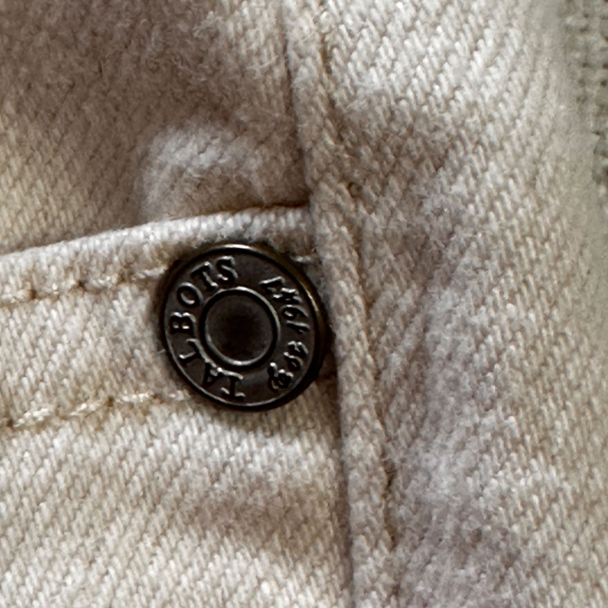 Talbots Talbots Slim Ankle Jeans Womens Size 14 Beige Cotton/Spandex Size 36" / US 14 / IT 50 - 11 Thumbnail
