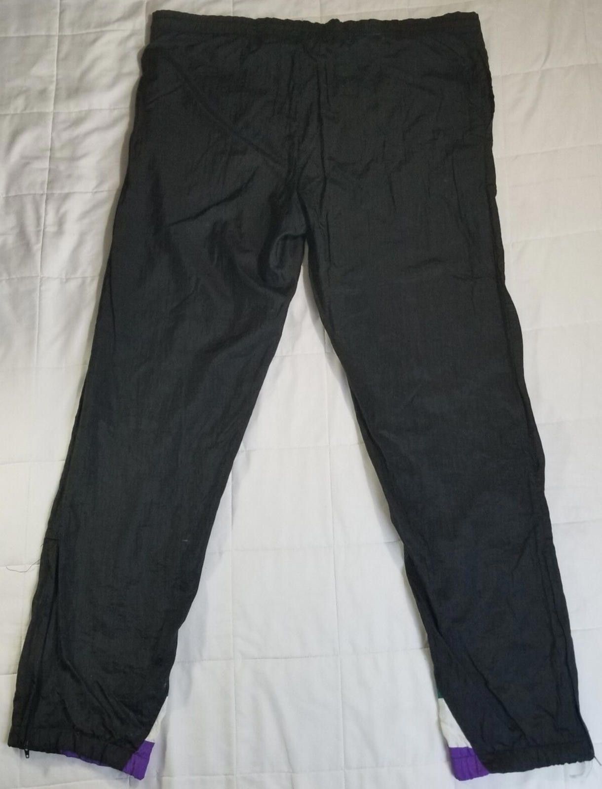 Erima VTG Erima Size 4 Black W/ Color Cuffed 80's Tracksuit Pants Size 27" / US 4 / IT 40 - 8 Thumbnail