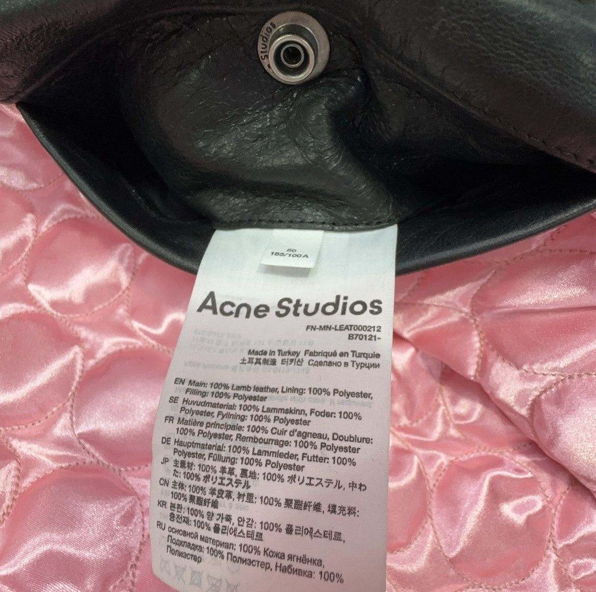 Acne Studios Acne Studios SS23 Distressed Leather Biker Jacket Size US M / EU 48-50 / 2 - 5 Thumbnail