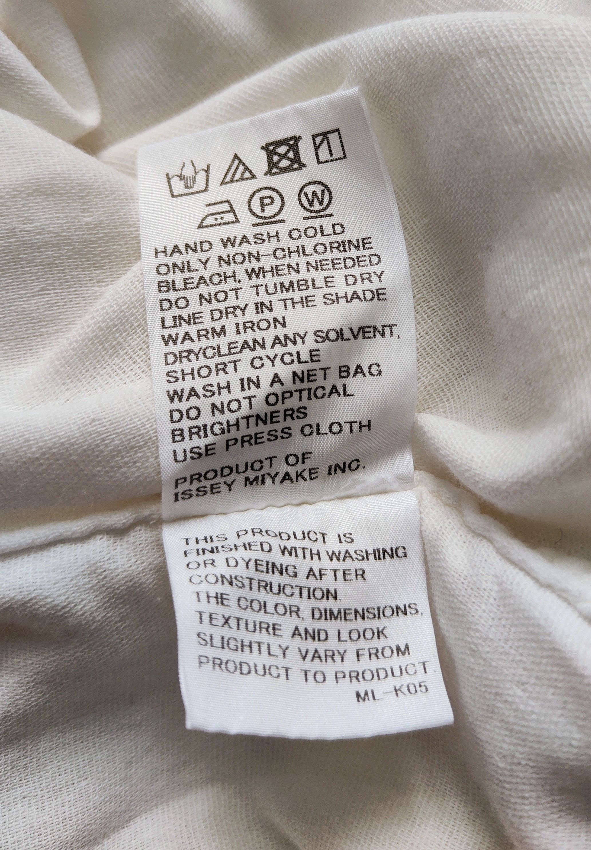 Issey Miyake SS18 Mandarin collar shirt.Like Julius or Rick Owens shirts Size US XL / EU 56 / 4 - 11 Thumbnail