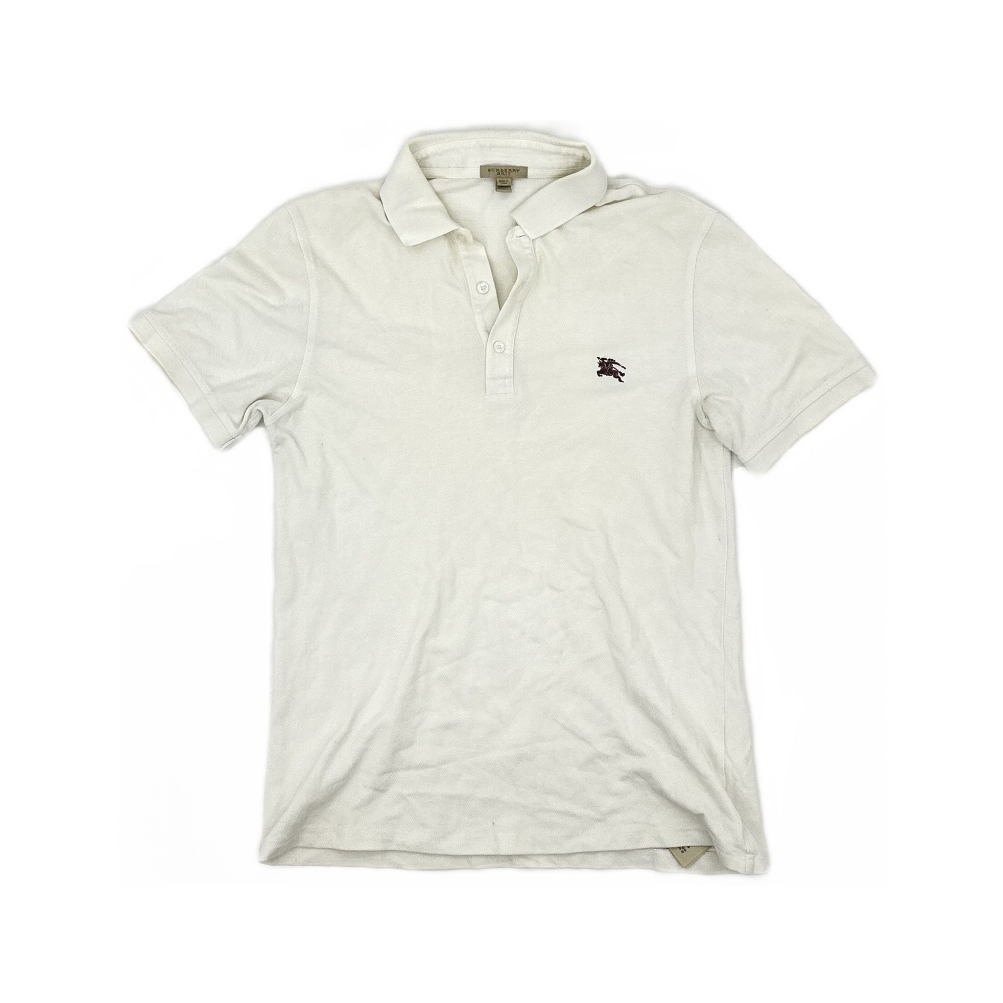 Burberry Burberry Brit Cotton Logo Polo Shirt Size M Size US M / EU 48-50 / 2 - 1 Thumbnail