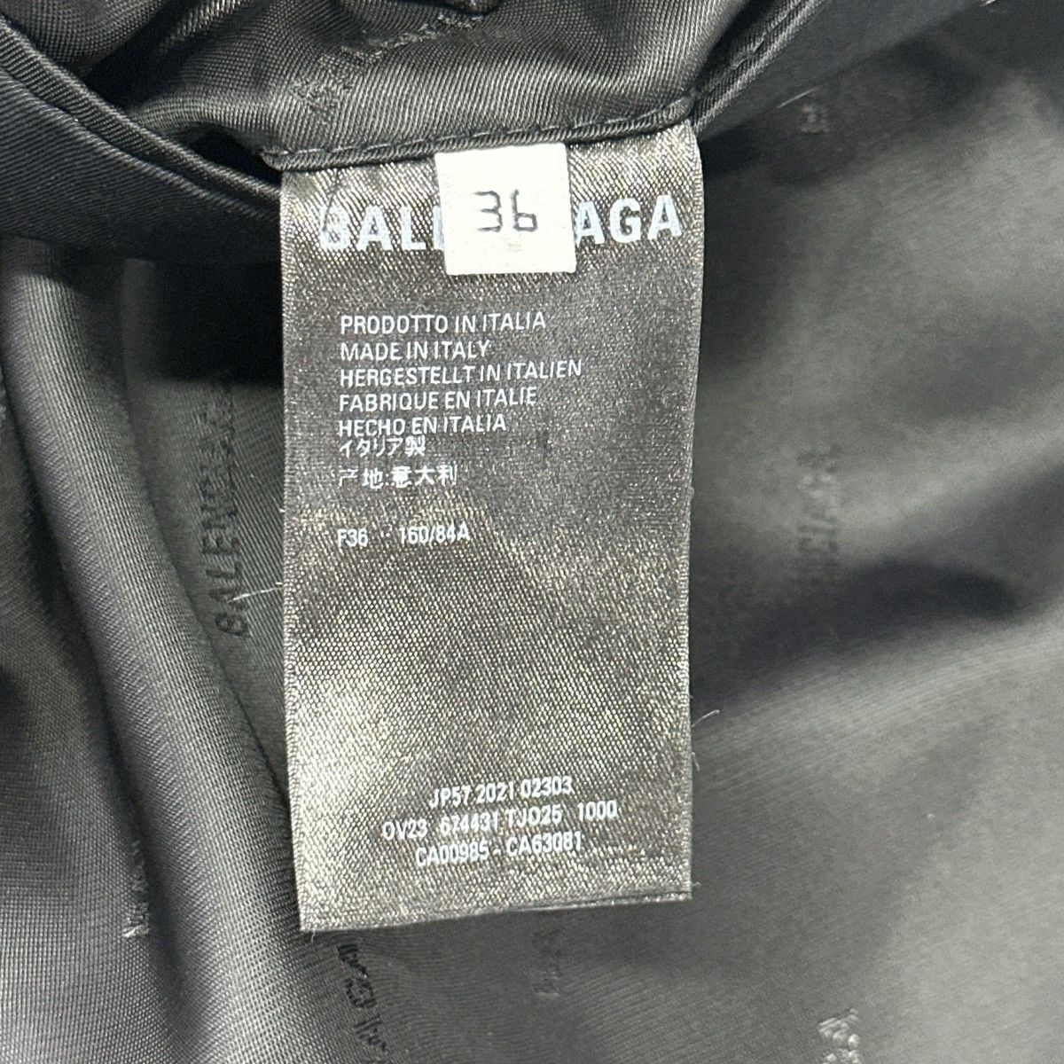 Balenciaga Balenciaga Washed SB Jacket Size XS / US 0-2 / IT 36-38 - 5 Thumbnail