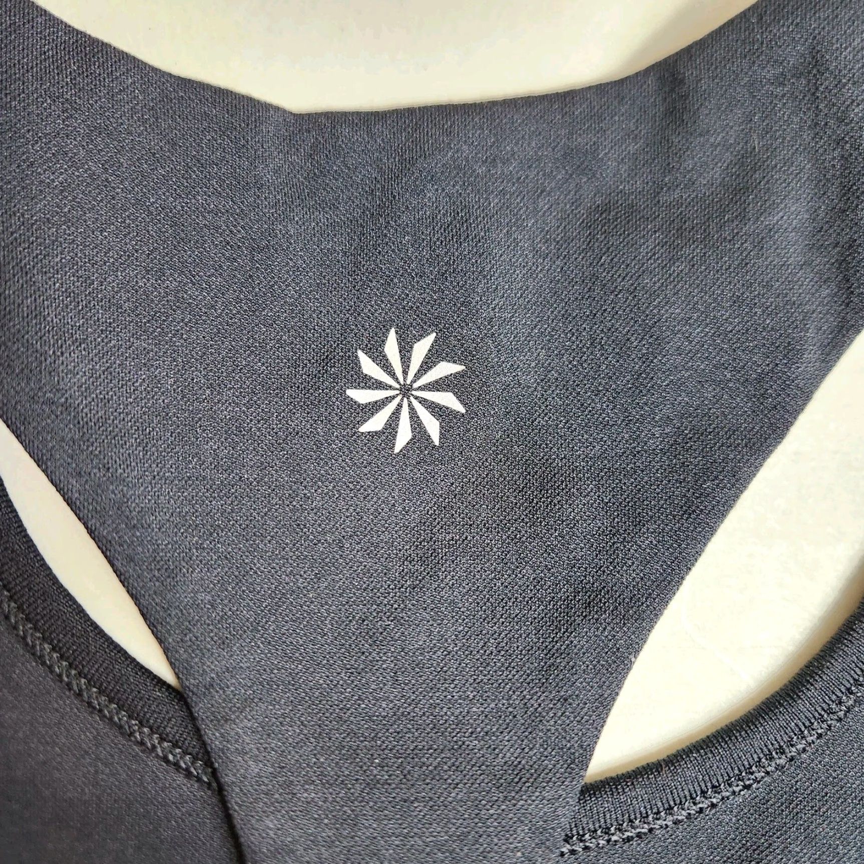 Athleta Athleta Womens |S| Black Whats On First Seamless Sports Racerback Bra Shirt Womens S Black Sports Bra 90s Size ONE SIZE - 4 Thumbnail