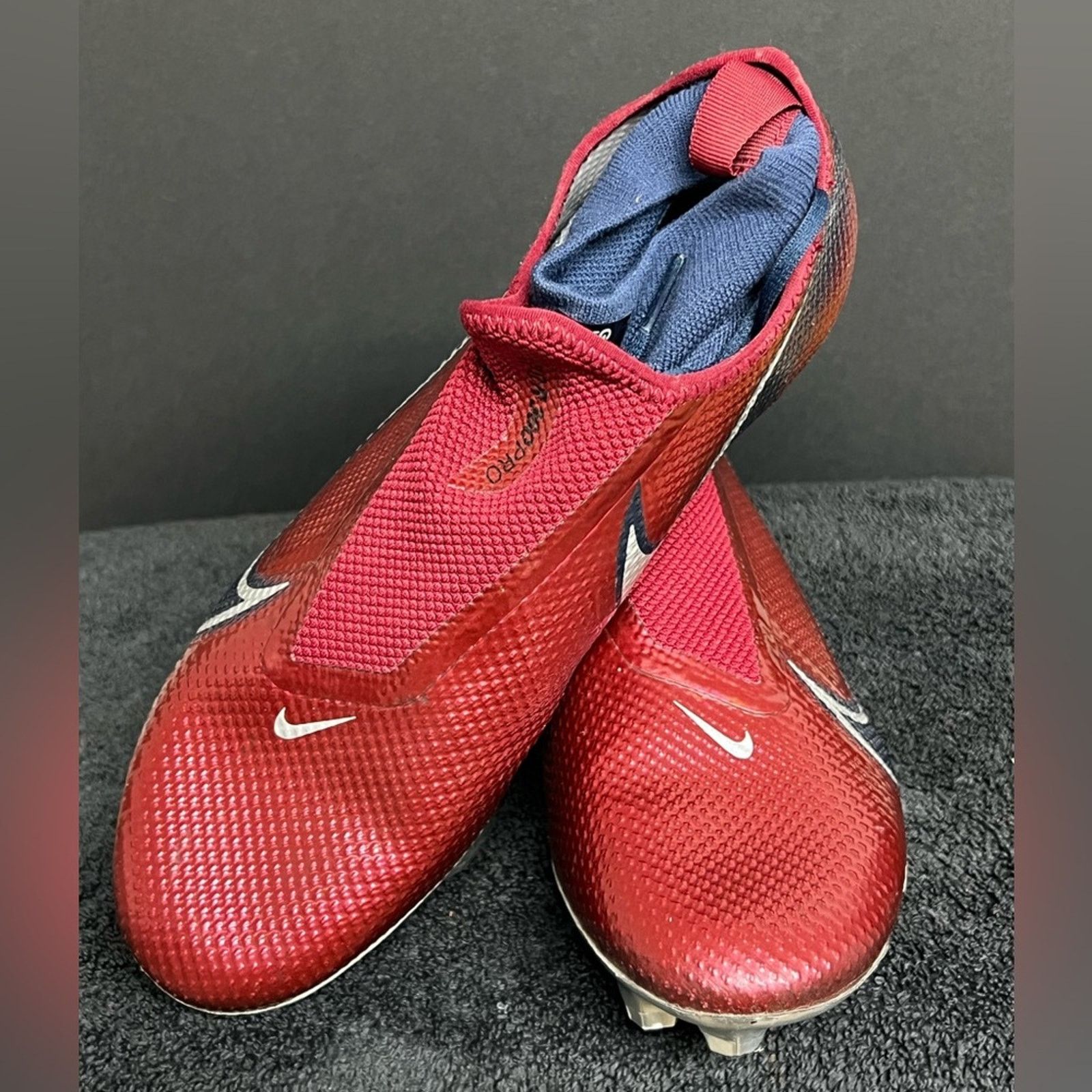 Nike Nike Vapor Edge Pro 360 ID Football Cleats Metallic Men RARE Size US 7.5 / EU 40-41 - 3 Thumbnail