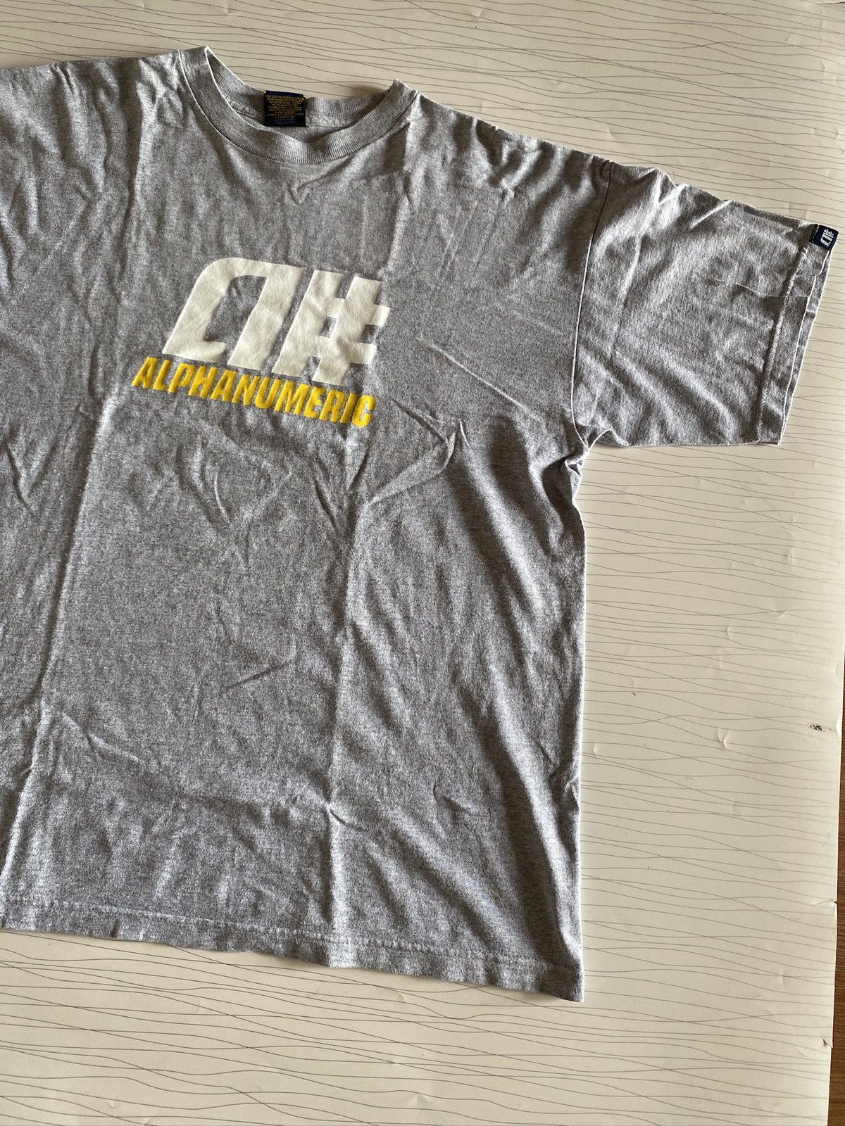 Alphanumeric Vintage Rare 90’s ALPHA NUMERIC Logo Tee Size US L / EU 52-54 / 3 - 3 Thumbnail