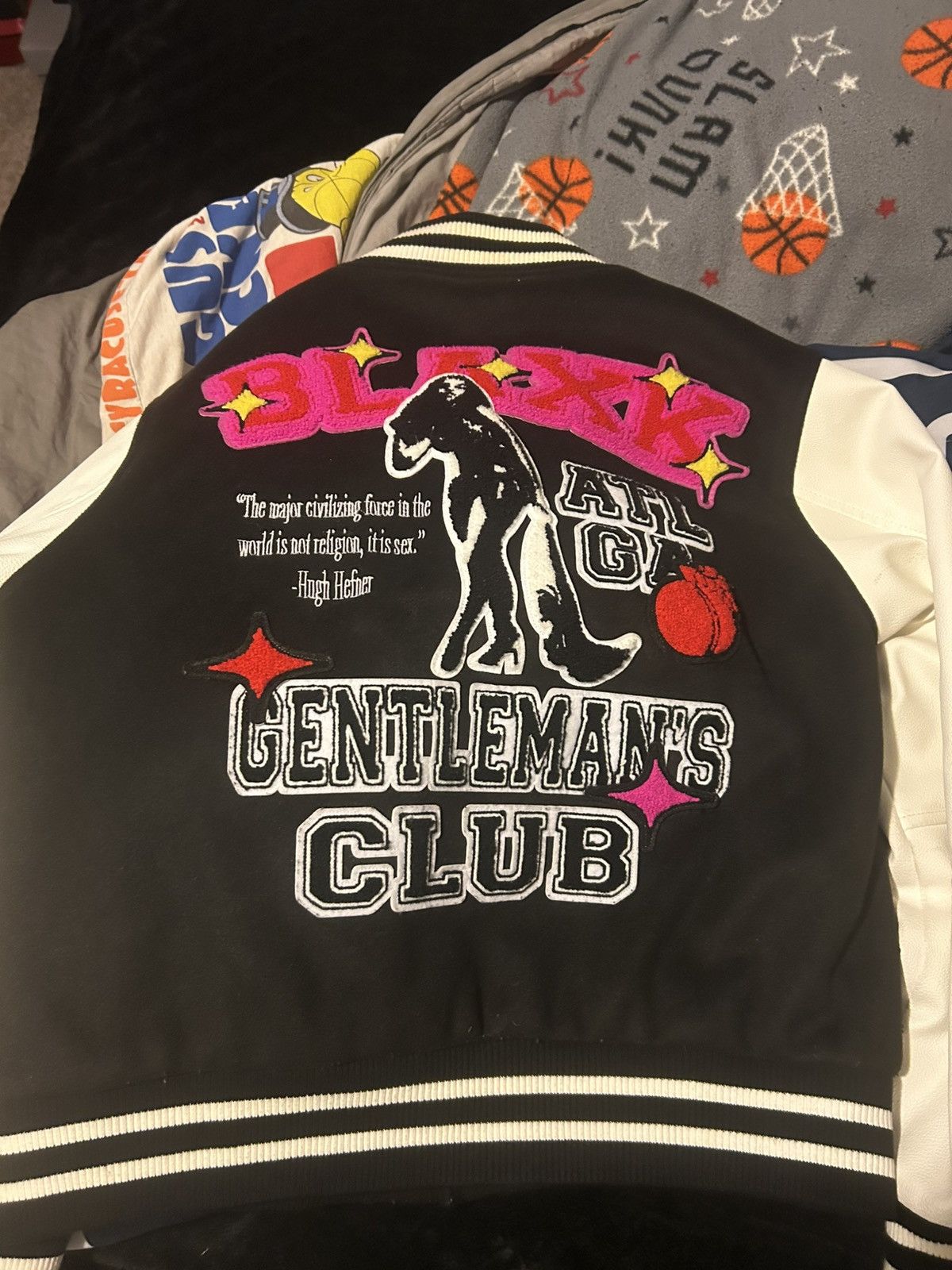 Other Blaxk gentlemen’s club varsity jacket Size US M / EU 48-50 / 2 - 2 Thumbnail