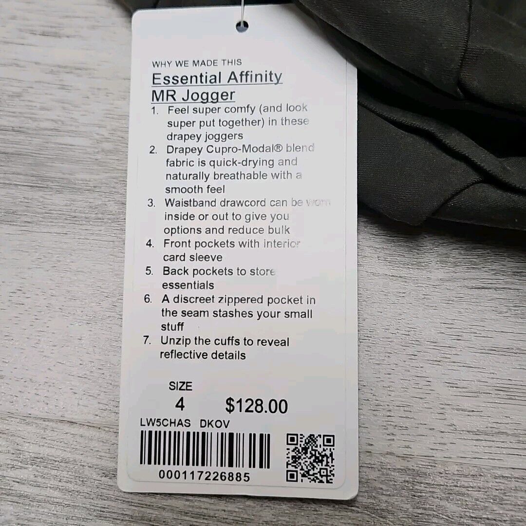 Lululemon Lululemon Essential Affinity Mid Rise Jogger Pants Womens 4 Size 27" / US 4 / IT 40 - 11 Thumbnail