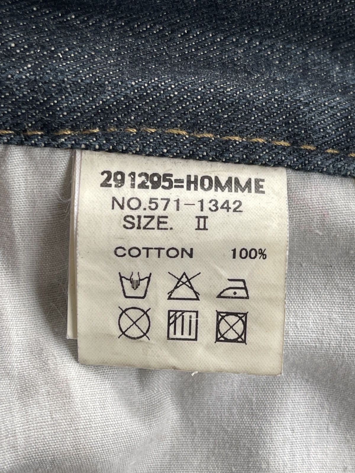 20471120 291295 Homme Rusty Jeans Size US 32 / EU 48 - 6 Thumbnail