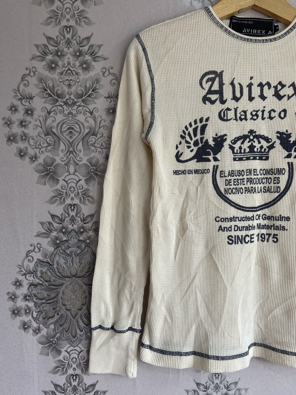 Le Grande Bleu (L.G.B.) Vintage Y2K Avirex Clasico Longsleeve Size US M / EU 48-50 / 2 - 3 Thumbnail