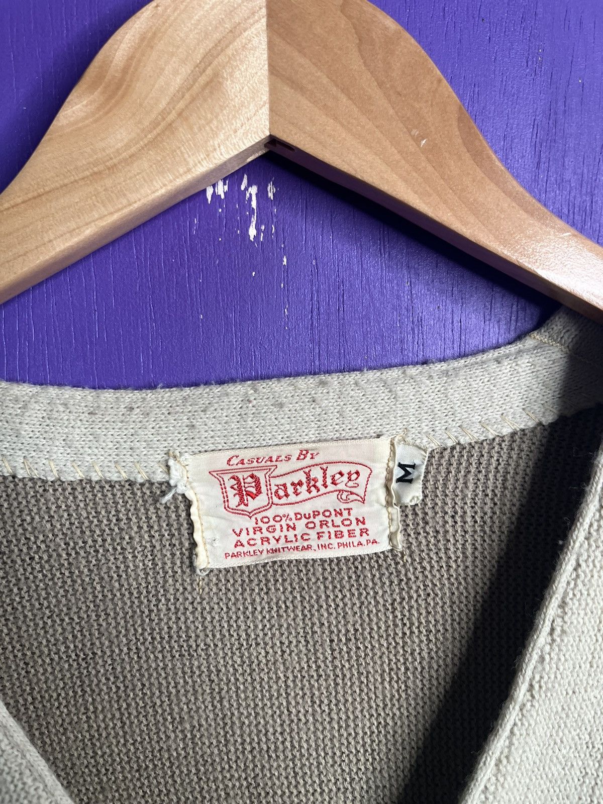Vintage Vintage 70s parkley earth tones striped cardigan Size US M / EU 48-50 / 2 - 4 Thumbnail