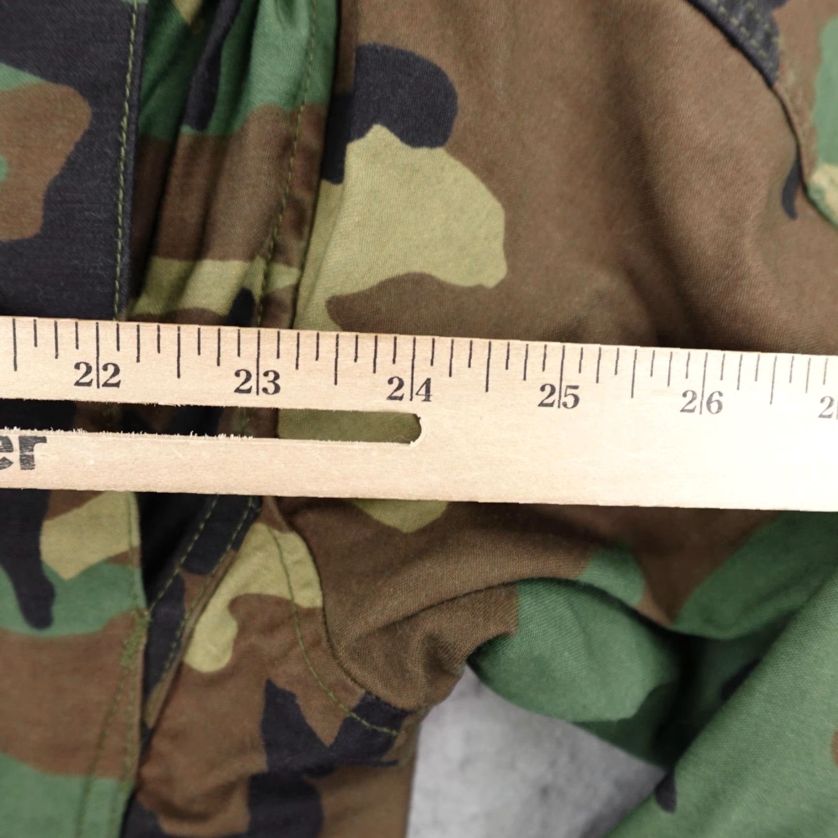 Alpha Industries VINTAGE Alpha Industries Coat Military Jacket Large Woodland Camo Winter Mens L Green 80s Premium Quality Size US L / EU 52-54 / 3 - 7 Thumbnail