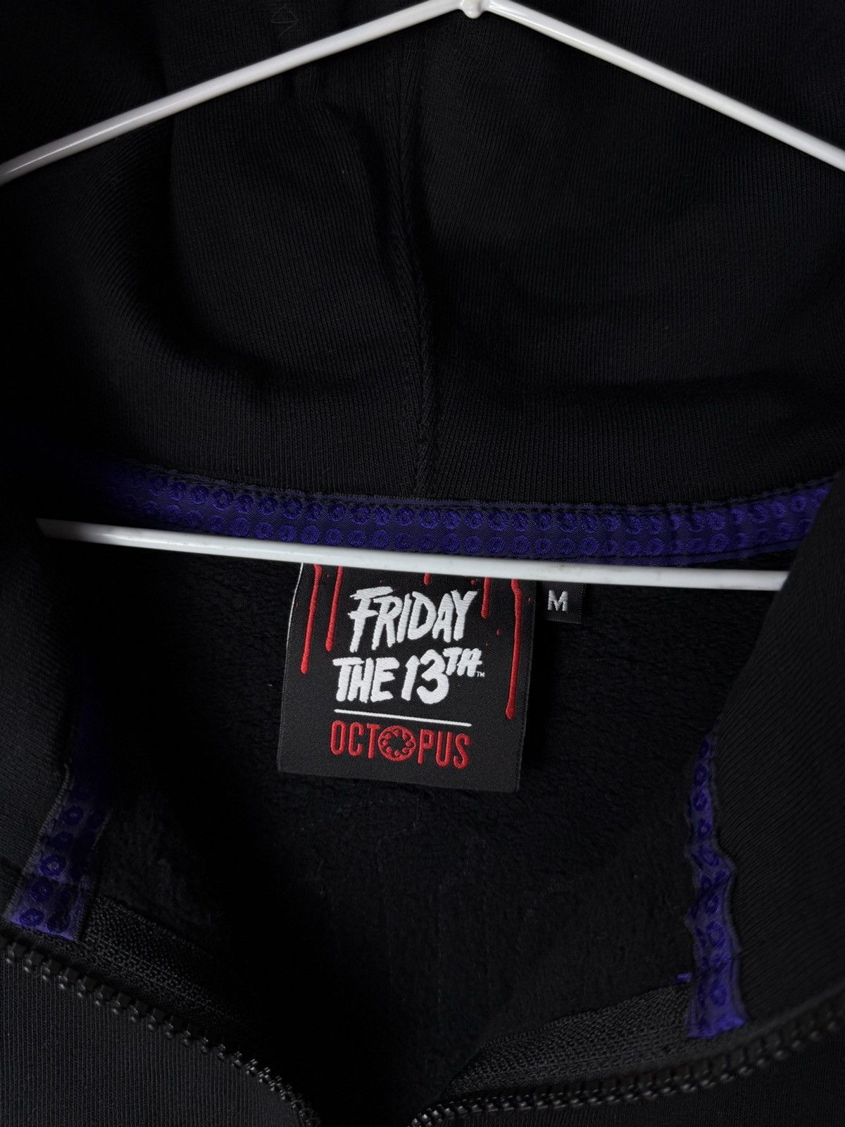 Octopus Crazy Octopus Friday The 13th Full Zip Printed Hoodie Horror Size US M / EU 48-50 / 2 - 9 Thumbnail