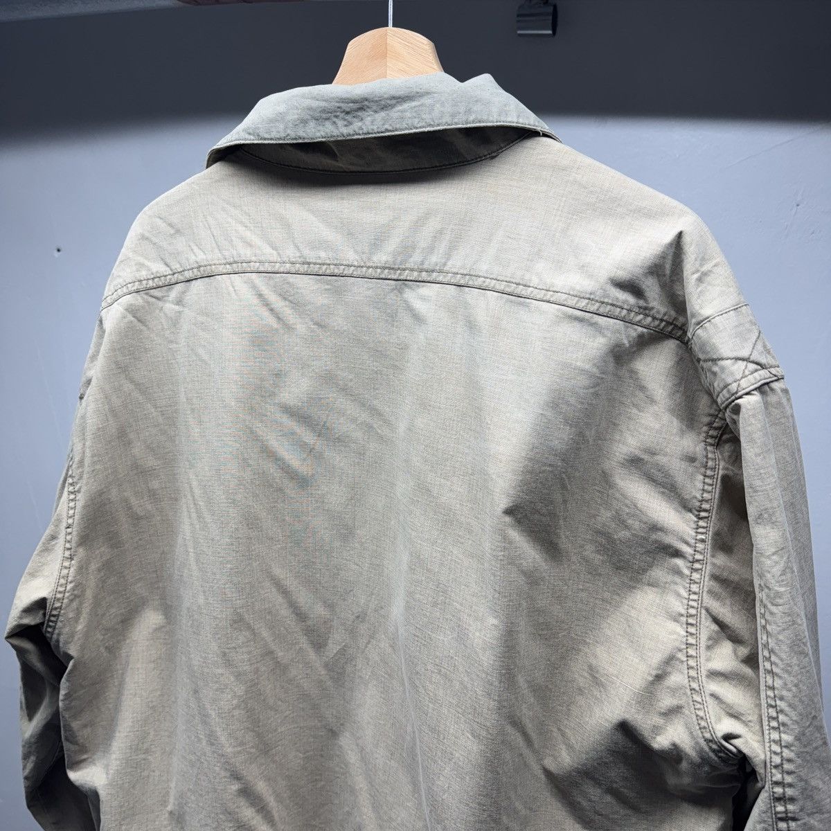 Vintage Thrashed Faded Distressed Field Utility Jacket ERD Grunge Size US L / EU 52-54 / 3 - 8 Thumbnail