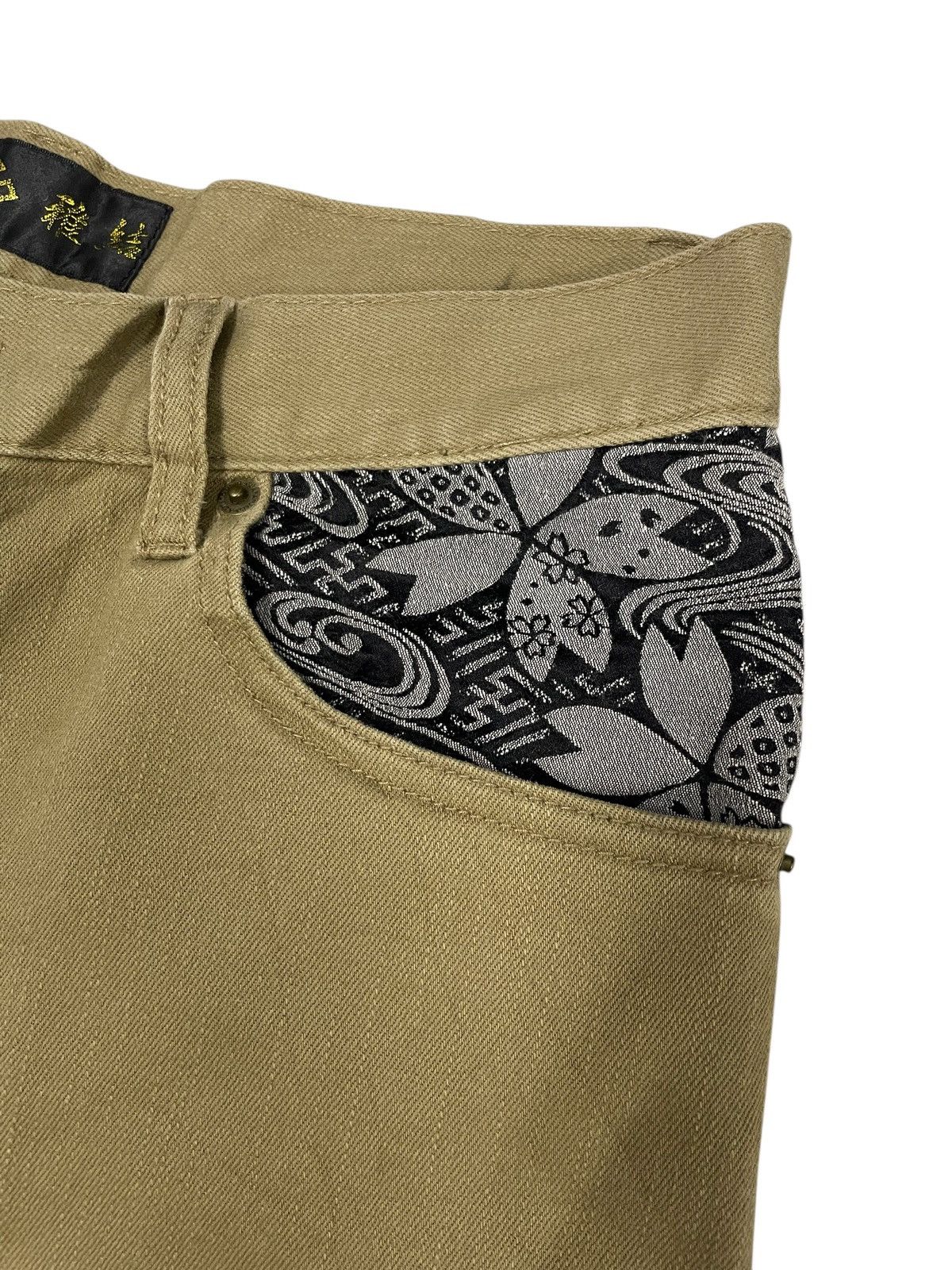 PPFM Vintage Sukajan Jeans Multi Pockets Evisu Style Size US 29 - 8 Thumbnail