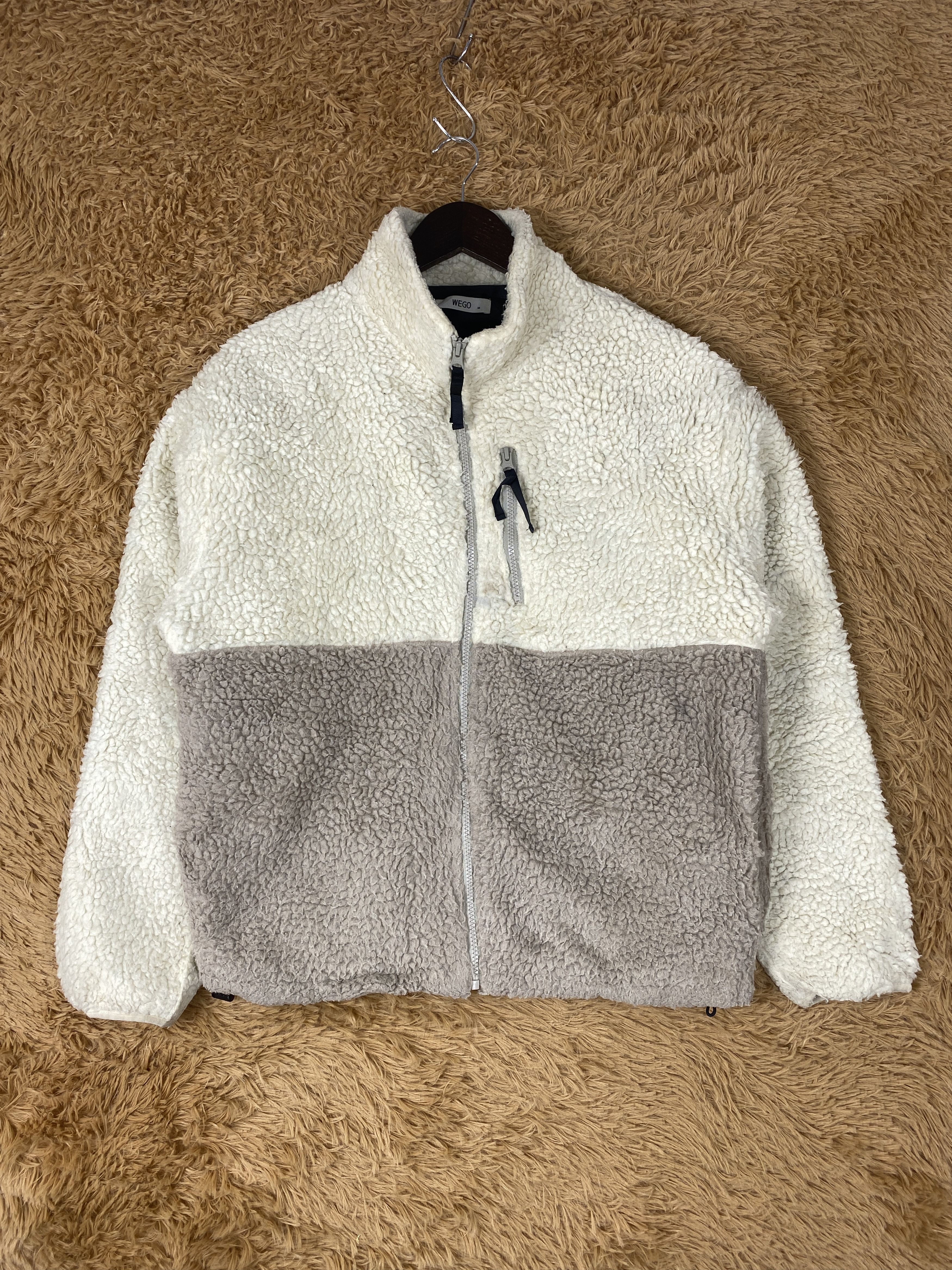 image of Vintage Wego Fleece Jacket, Men's (Size Small)