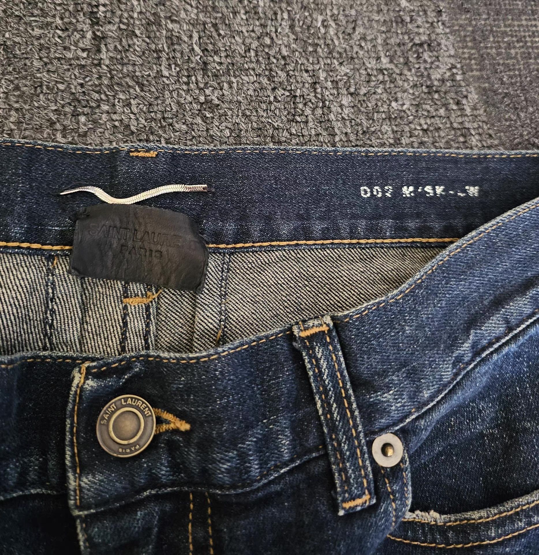 Saint Laurent Paris Saint Laurent Jeans Q4 Size US 34 / EU 50 - 3 Thumbnail