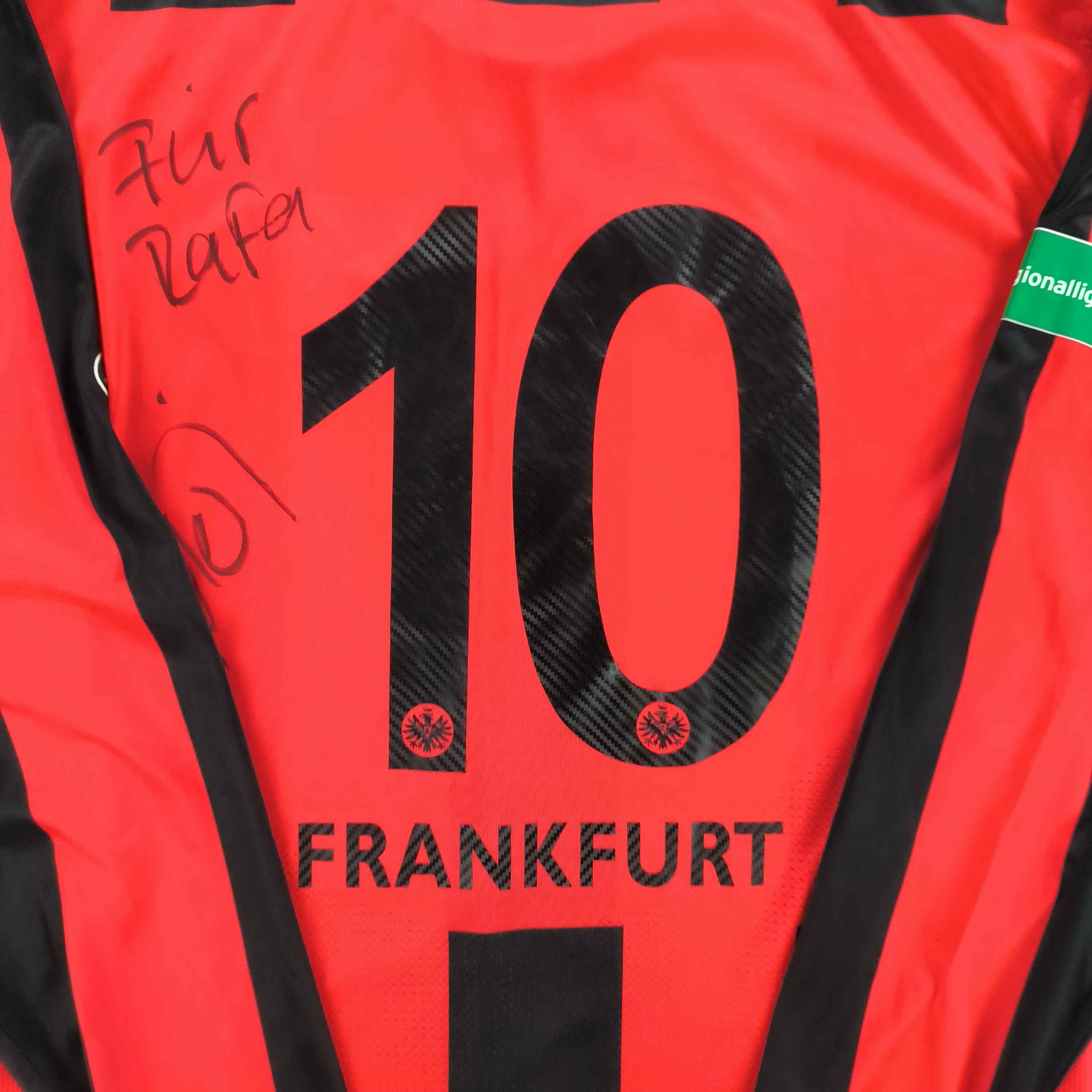 Other SIGNED Eintracht Frankfurt 10-11 Jako #10 football jersey XL Size US XL / EU 56 / 4 - 6 Thumbnail