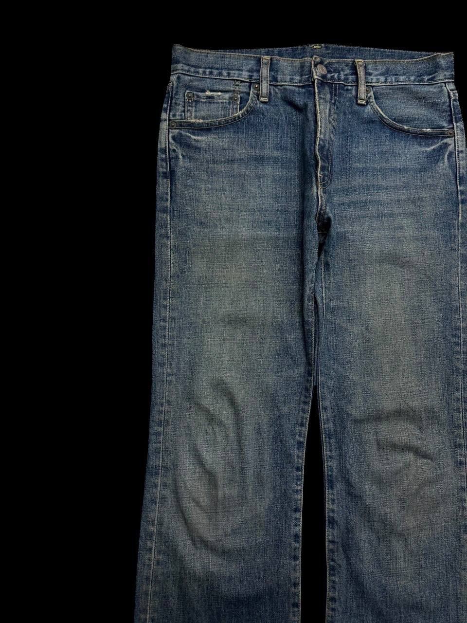 Uniqlo FLARE 90s Uniqlo Mudwash Sick Distressed Bootcut Denim Jeans Size US 31 - 4 Thumbnail