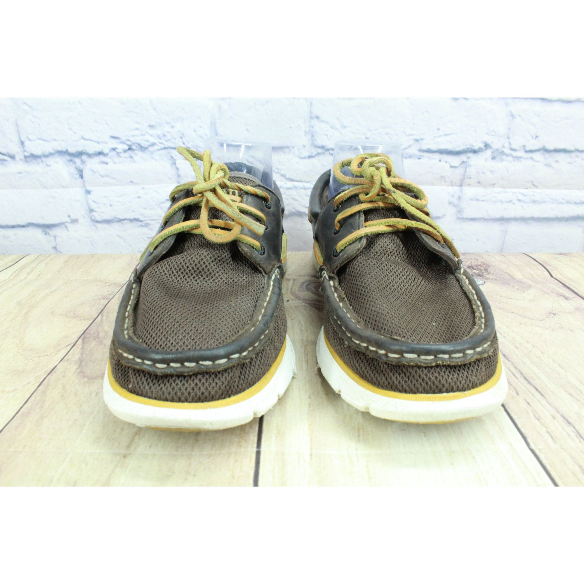 L.L. Bean LL Bean Kennebec Brown Mesh Boat Shoes Men's Size 9.5 M Size US 9.5 / EU 42-43 - 4 Thumbnail