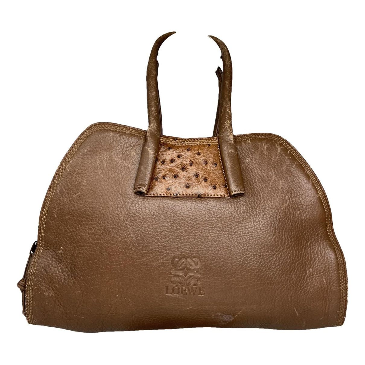 Loewe Amazona Brown Leather Handbag Size ONE SIZE - 1 Thumbnail