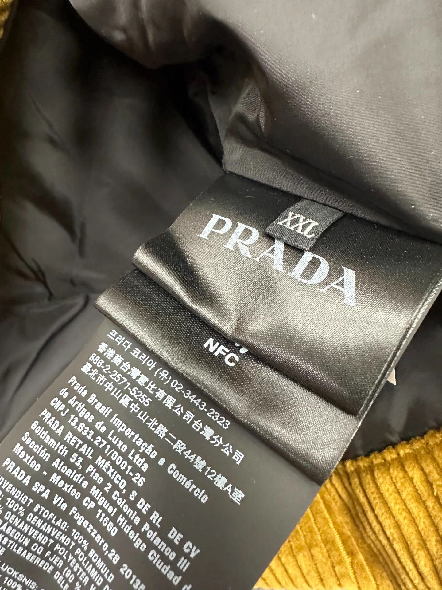 Prada Prada 2024 Corduroy Down Jacket Size US XXL / EU 58 / 5 - 3 Thumbnail