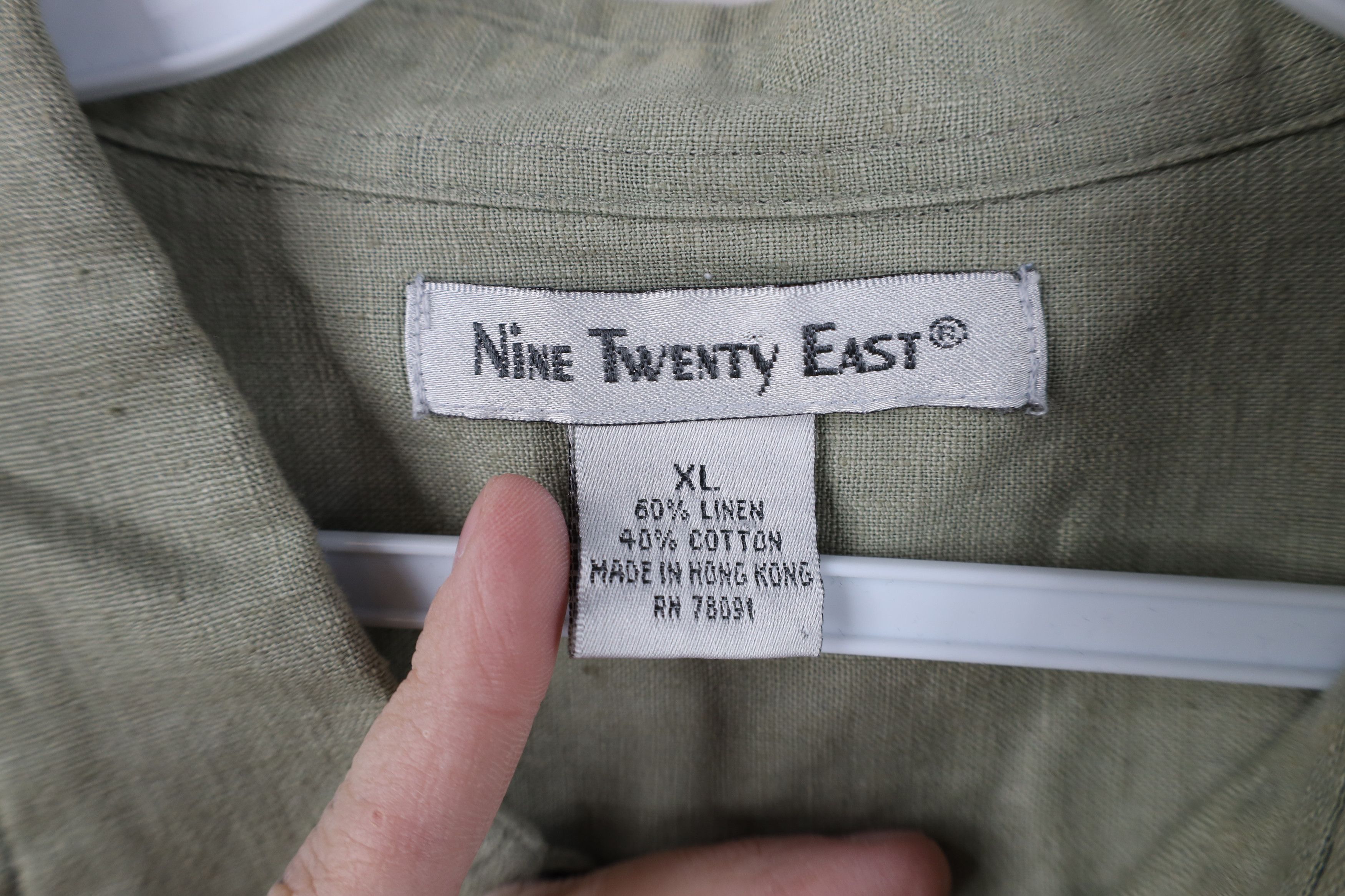 Vintage Vintage 90s Streetwear Blend Baggy Fit Collared Button Shirt Size US XL / EU 56 / 4 - 8 Thumbnail