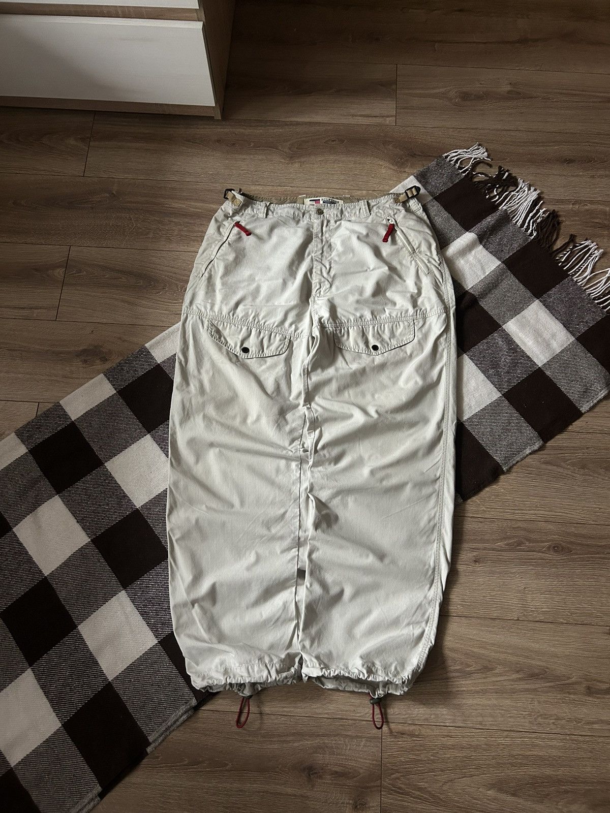 Japanese Brand × Tommy Jeans × Vintage Vintage Tommy Jeans parachute pants mens japanese style Size US 34 / EU 50 - 1 Thumbnail