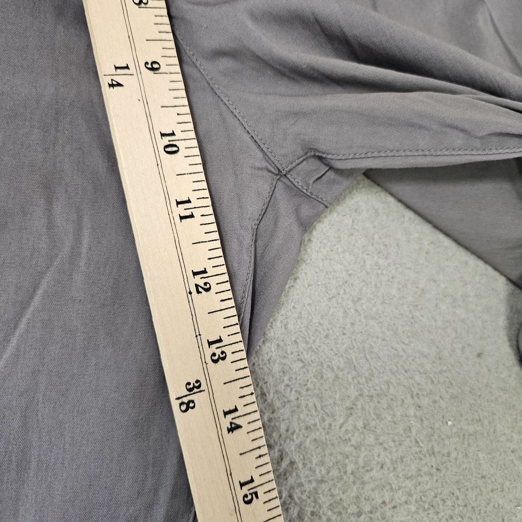 Vintage VINTAGE Birddogs Pants Mens 34x30 Gray Chino Stretch Built-In Liner Performance Casual Mens Slim Fit Pants Size US 34 / EU 50 - 4 Thumbnail