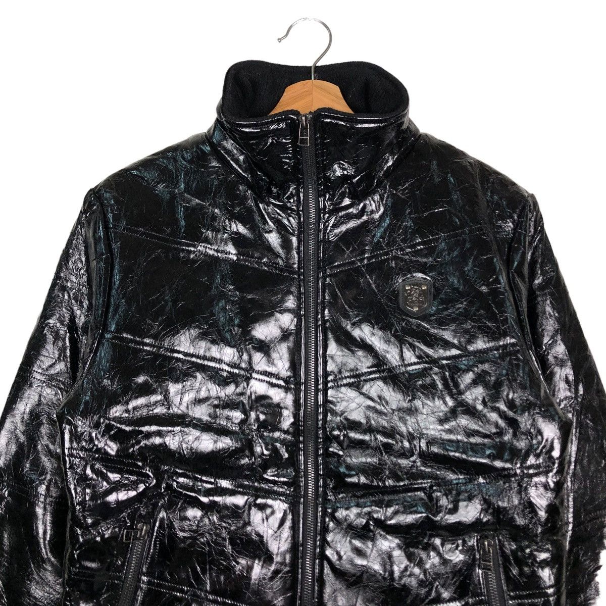 In The Attic Vtg Biker Jacket Punk Design In The Attic Japan IsseyMiyake Size US M / EU 48-50 / 2 - 3 Thumbnail