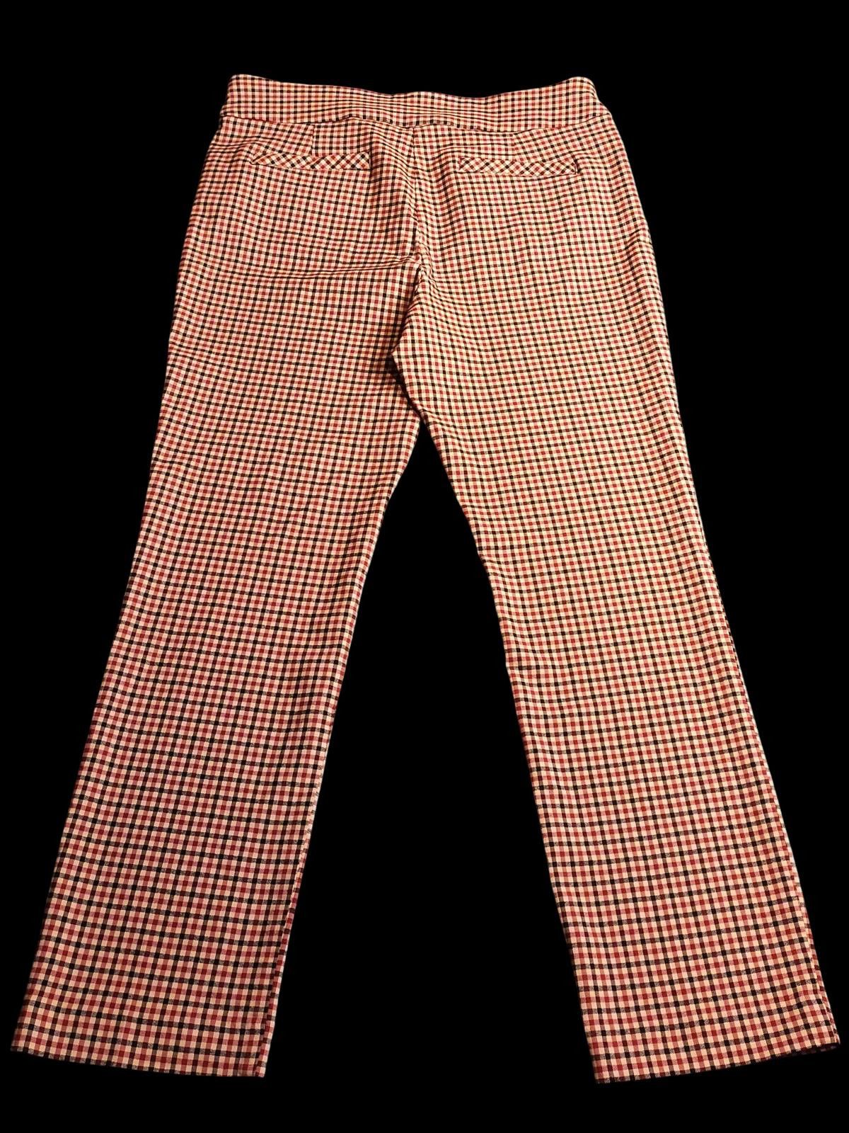Other Kim Rogers Women's Checked Casual Pants Size 38" / US 16 / IT 52 - 6 Thumbnail
