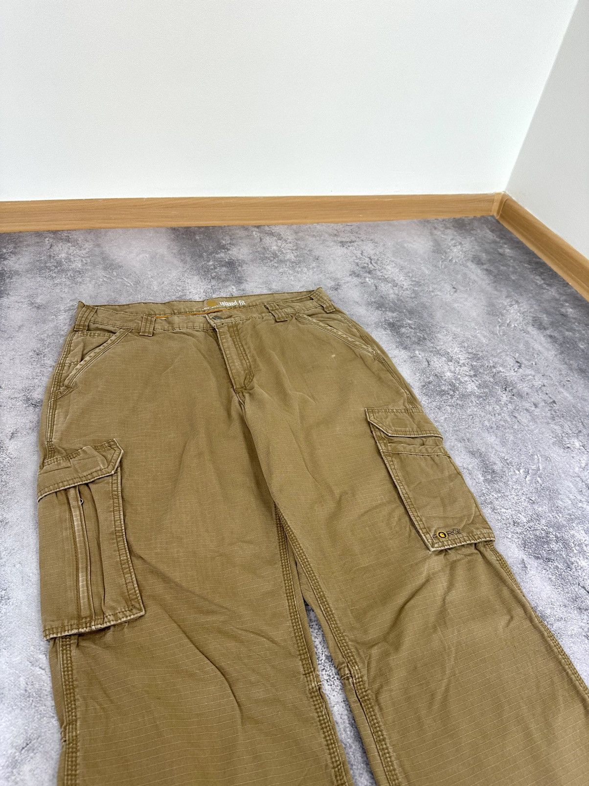 Carhartt Vintage Carhartt Cargo Force Utility Y2K Baggy Work Pants Size US 36 / EU 52 - 10 Thumbnail