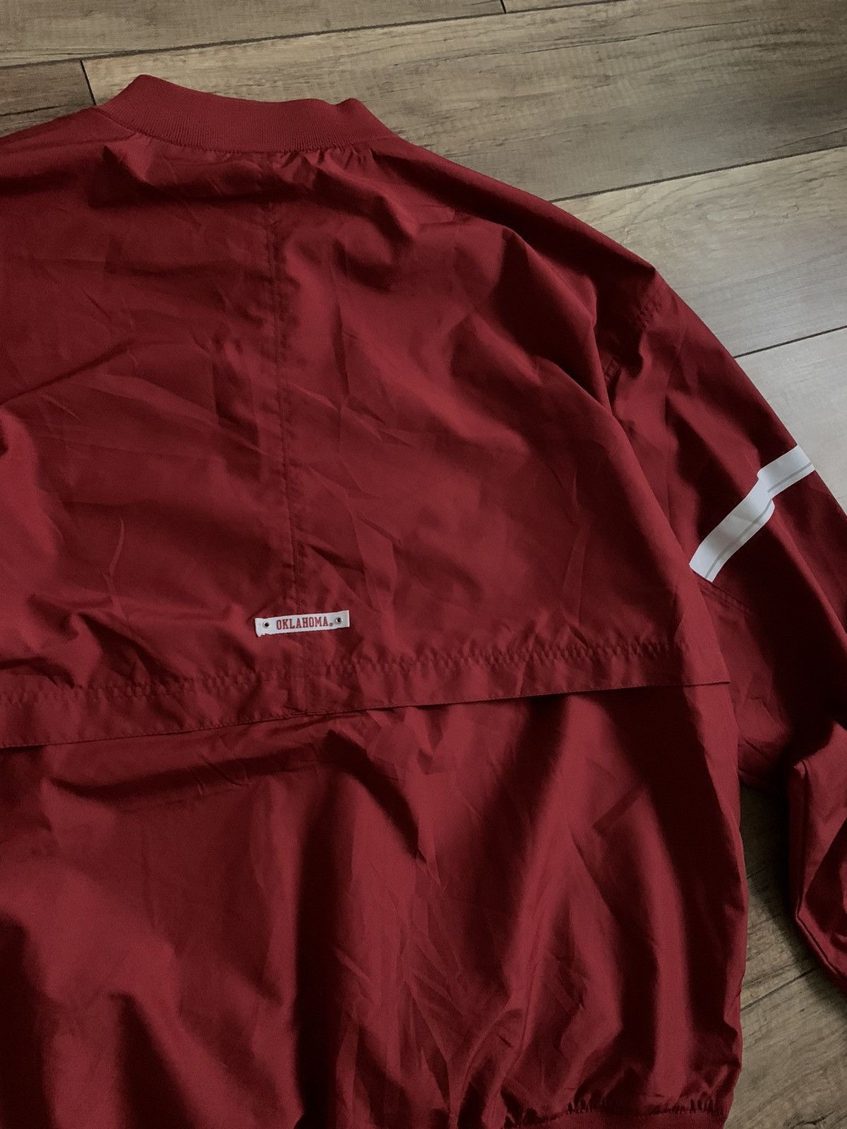 Nike Vintage Nike Oklahoma University College Bomber Jacket Size US XXL / EU 58 / 5 - 6 Thumbnail